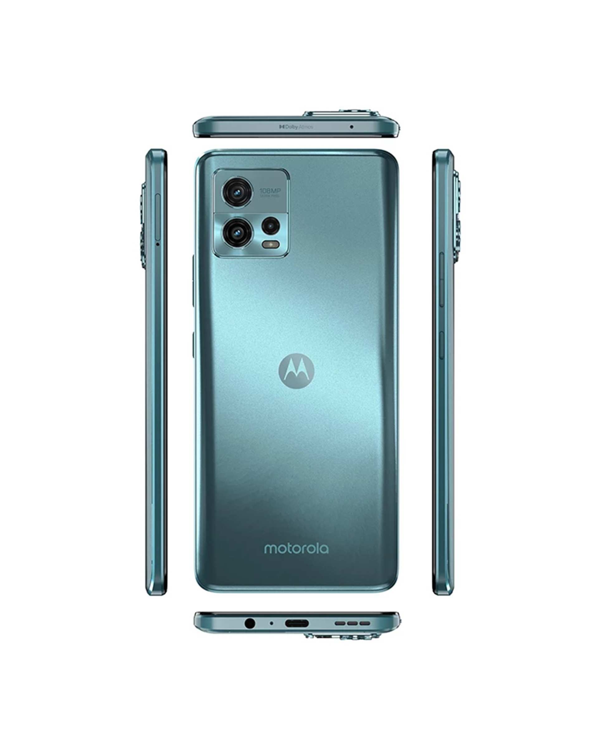 گوشی موبایل موتورولا مدل Moto G72 دو سیم کارت ظرفیت 128 گیگابایت و رم 8 گیگابایت آبی