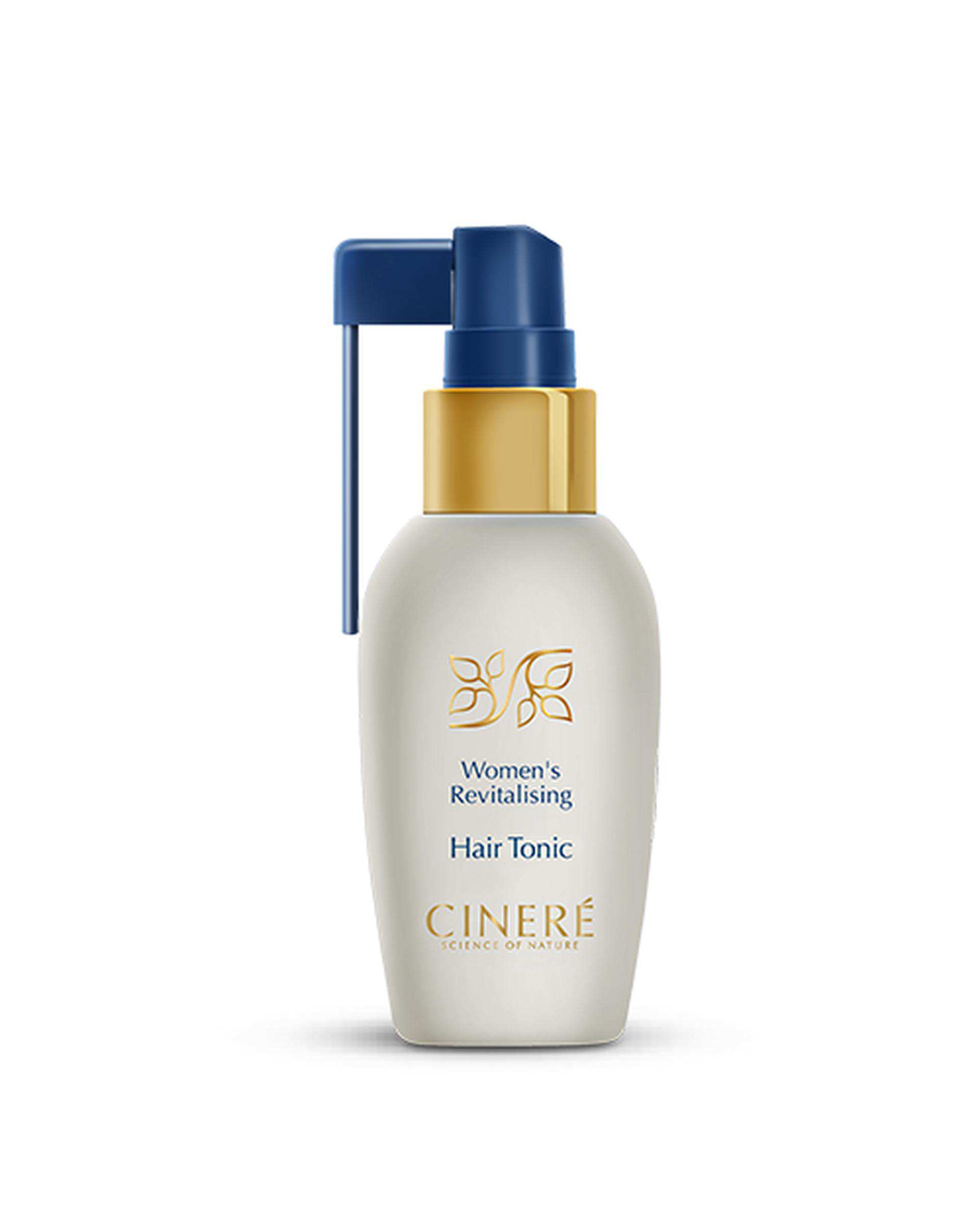 لوسیون تقویت کننده و ضد ریزش مو گیاهی زنانه سینره Cinere حجم 60ml