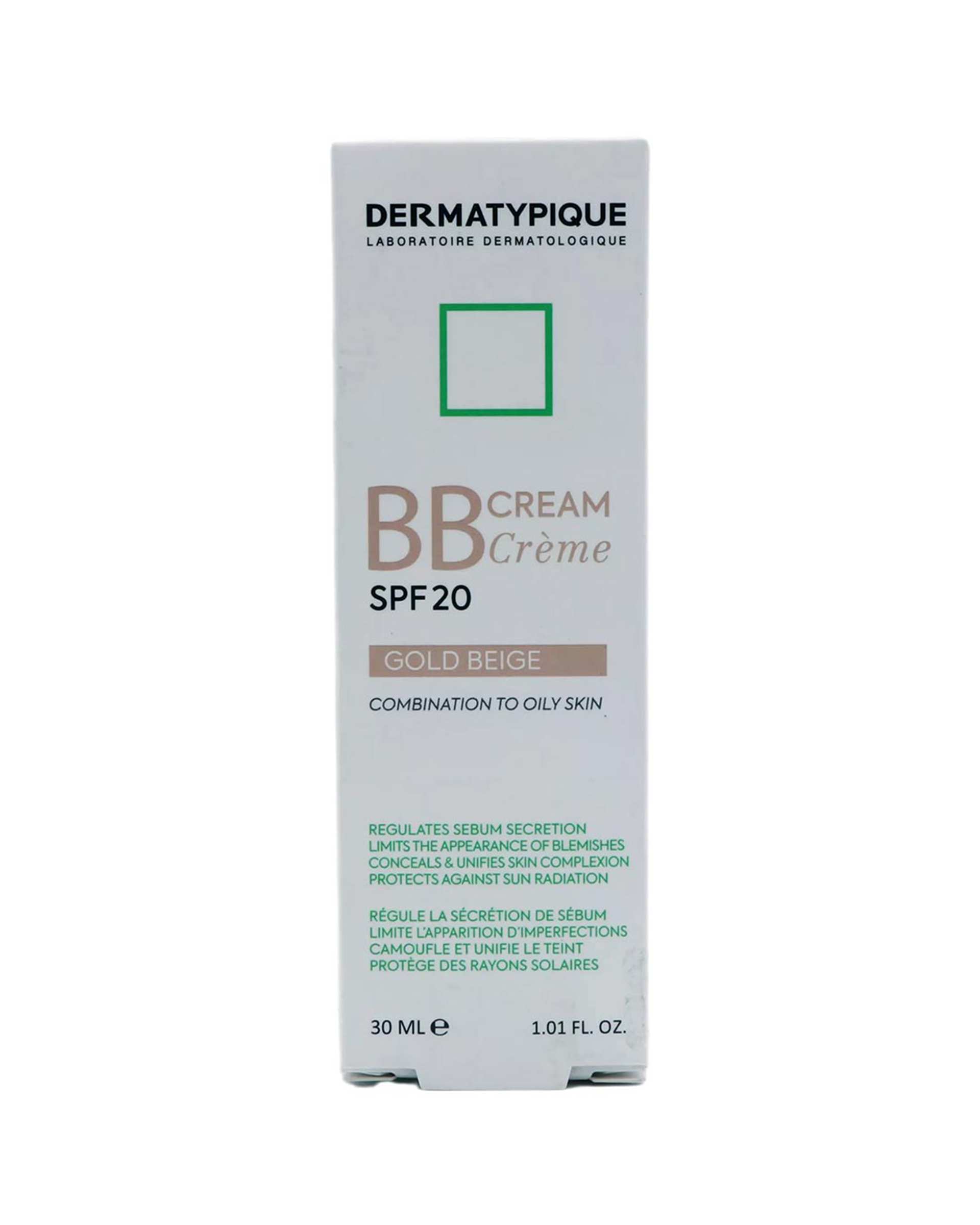 بی بی کرم SPF20 درماتیپیک Dermatypique رنگ بژ طلایی