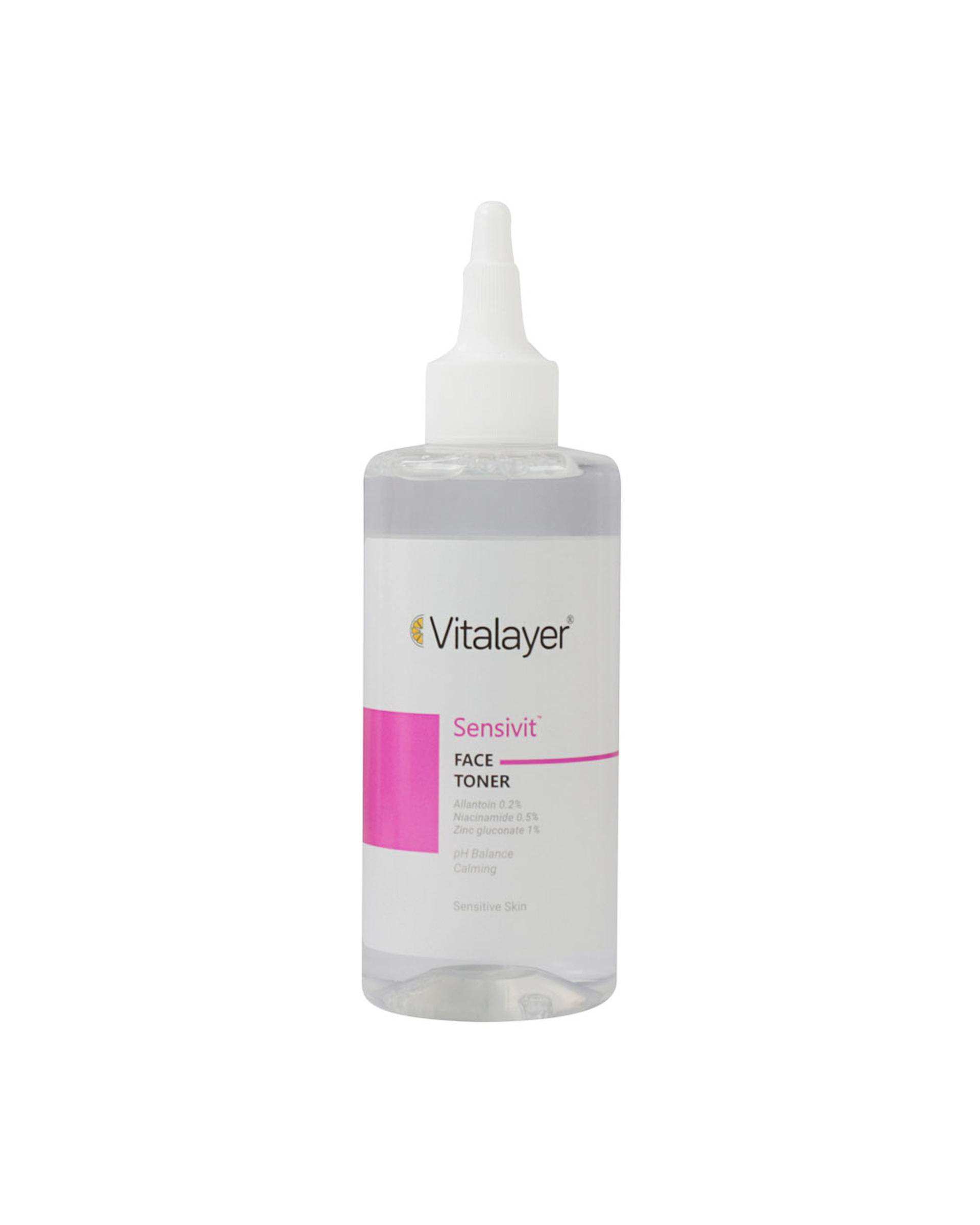 تونر صورت سنسی ویت ویتالیر Vitalayer مناسب پوست حساس 200ml