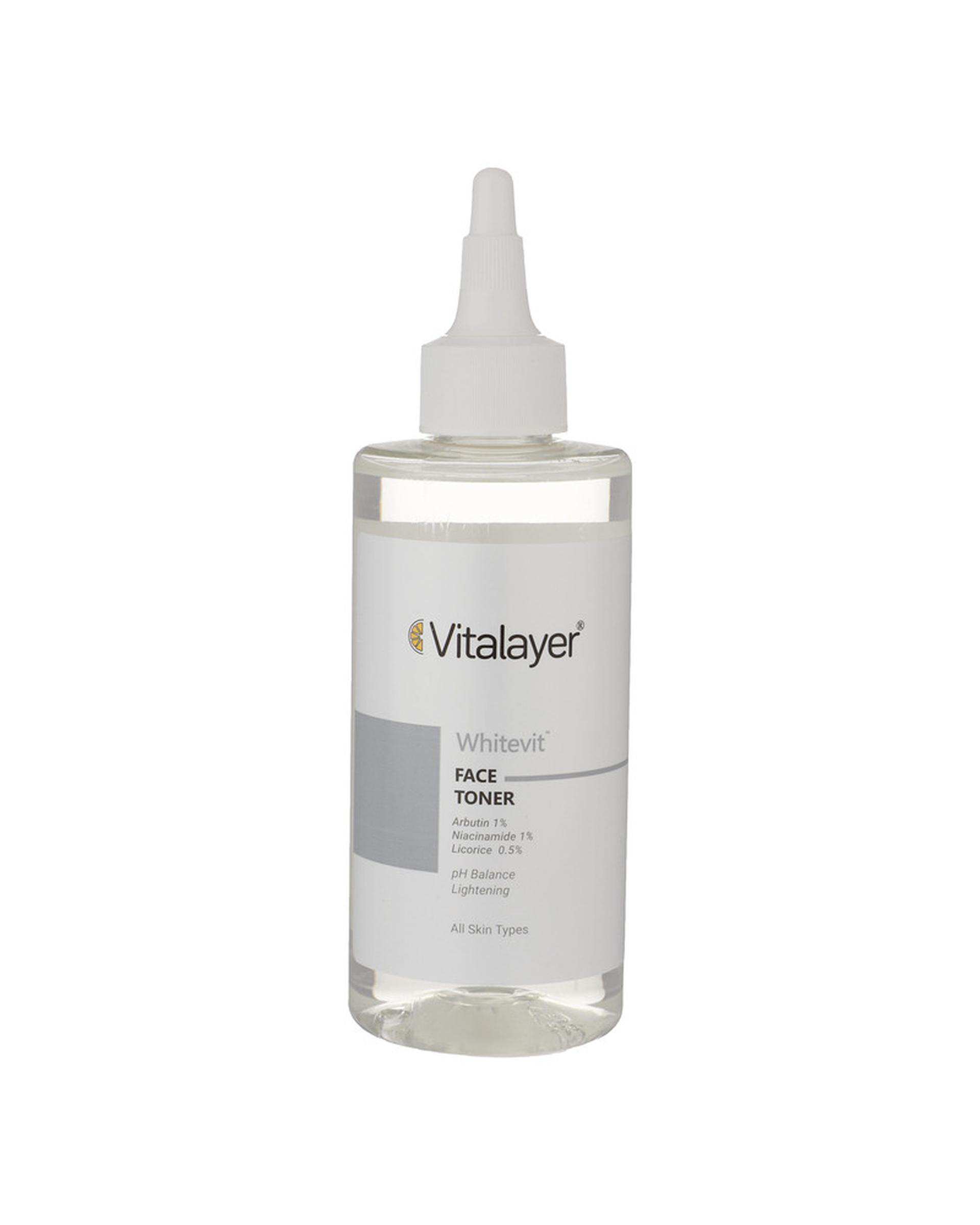 تونر صورت وایت ویت ویتالیر Vitalayer حجم 200ml