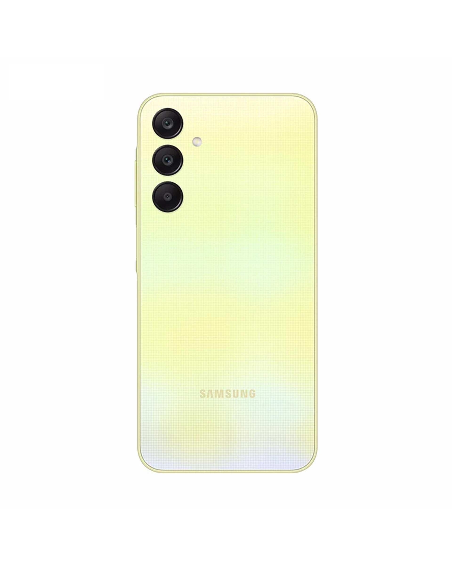 گوشی موبایل سامسونگ مدل Galaxy A25 5G دو سیم کارت ظرفیت 256 گیگابایت و رم 8 گیگابایت زرد