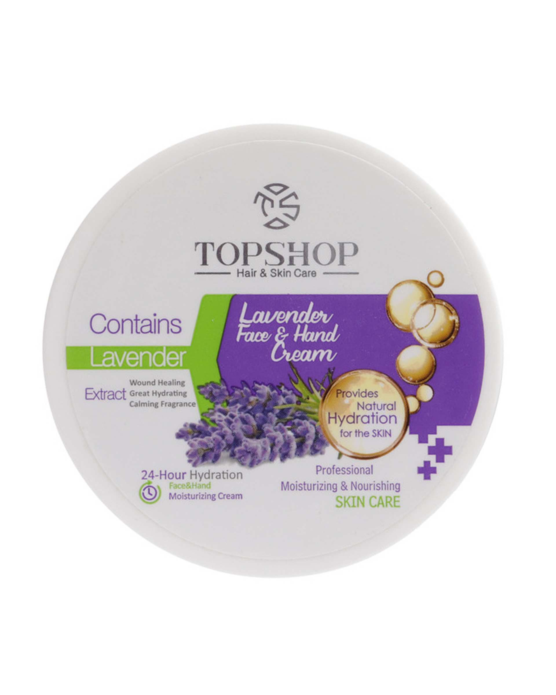 کرم مرطوب کننده دست و صورت تاپ شاپ Top Shop حاوی عصاره اسطوخودوس 200ml