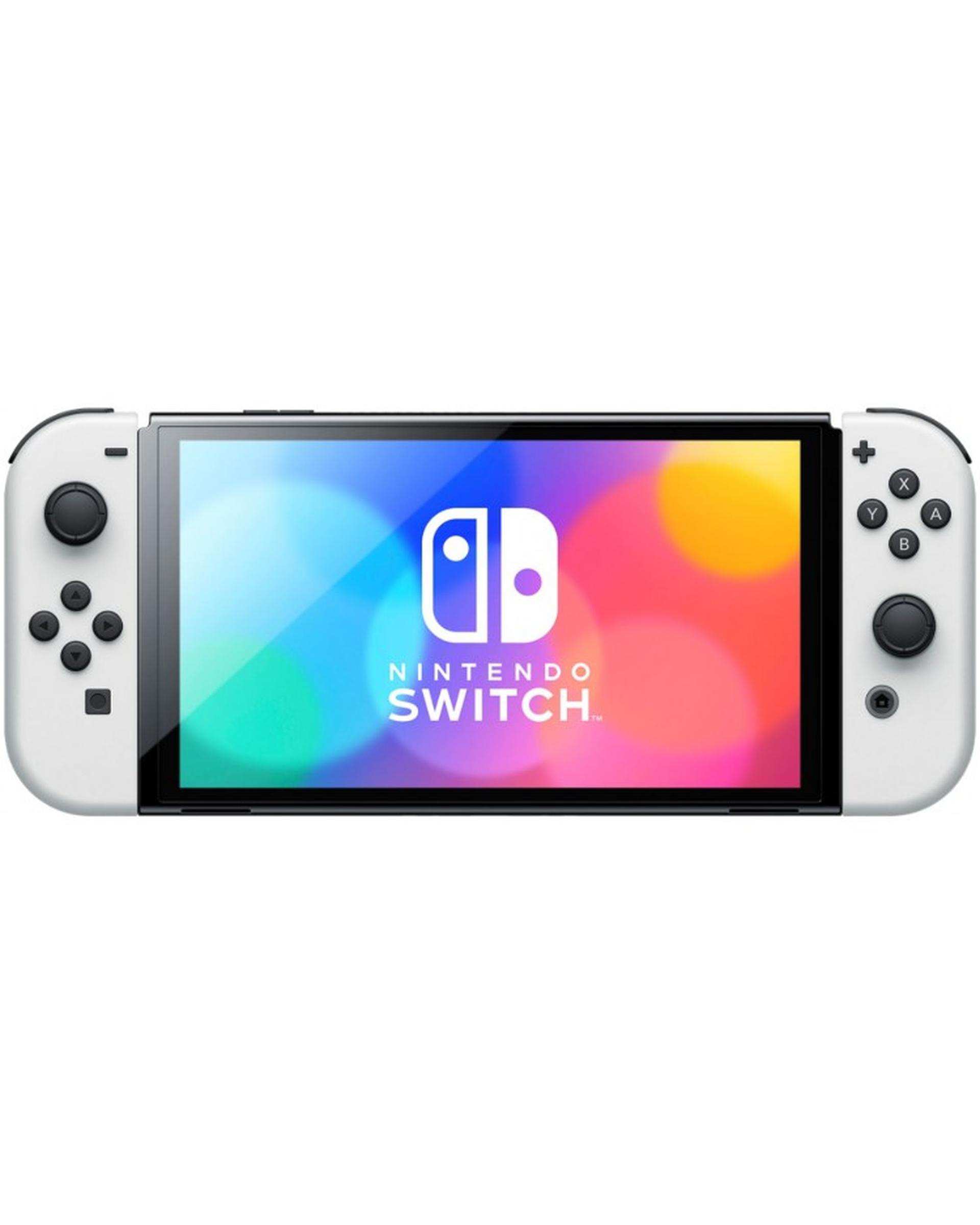 کنسول بازی نینتندو مدل Switch White OLED سفید