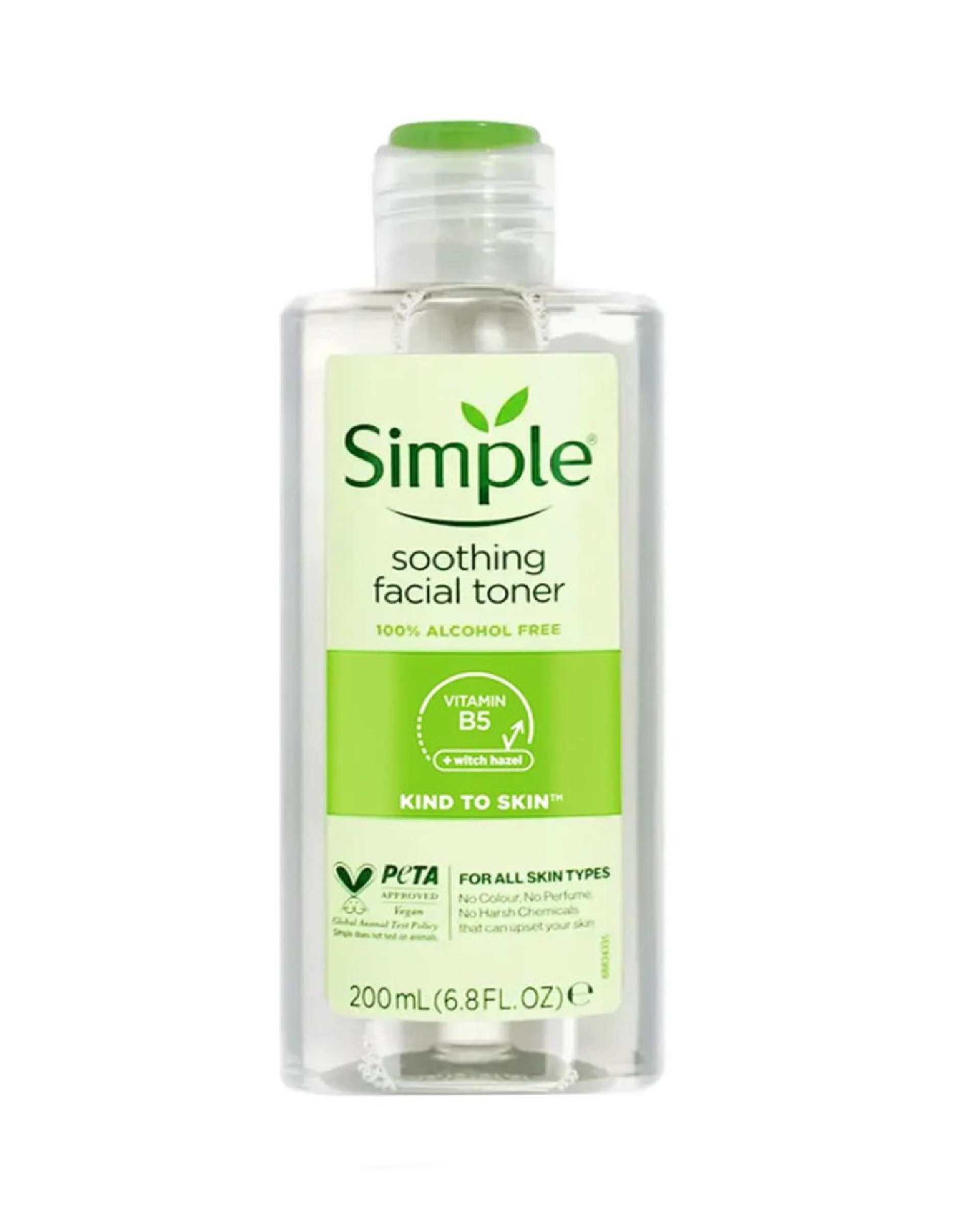 تونر آرامش بخش سیمپل Simple مدل Soothing Facial حجم 200ml