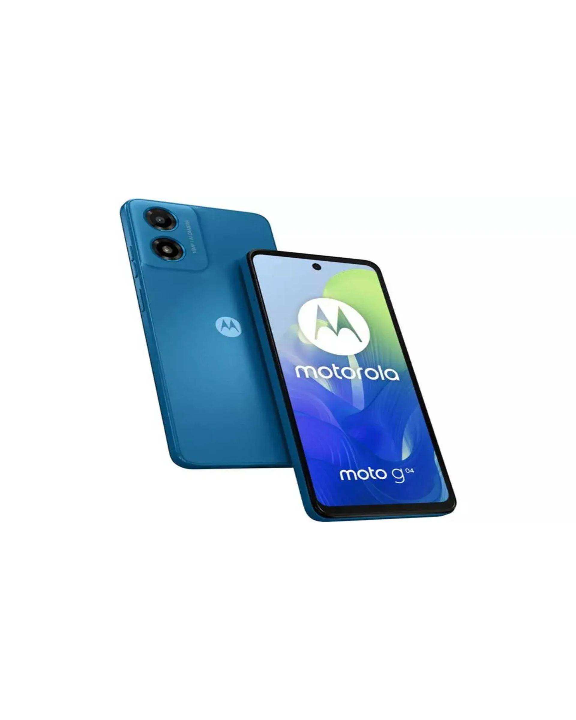 گوشی موبایل موتورولا مدل Moto G24 ظرفیت 128 گیگابایت رم 8 گیگابایت آبی