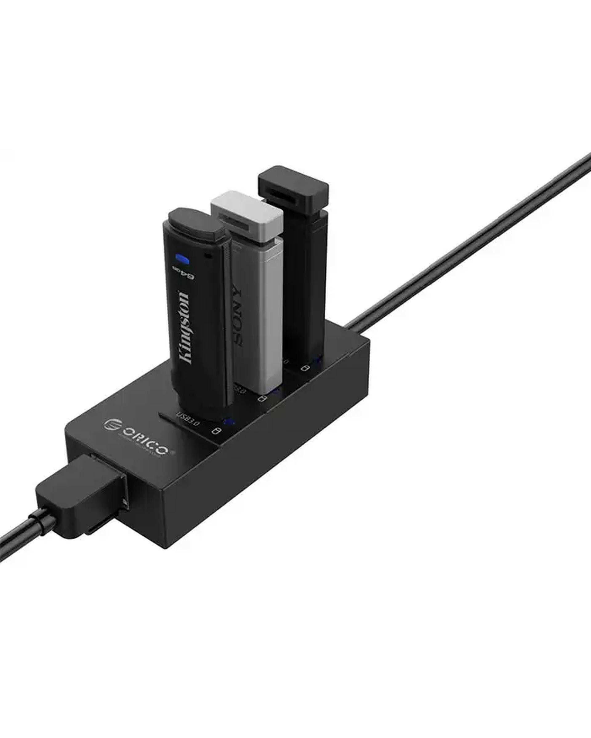 هاب اترنت و یو اس بی اوریکو Orico USB3.0 Gigabit Ethernet Adapter HR01-U3