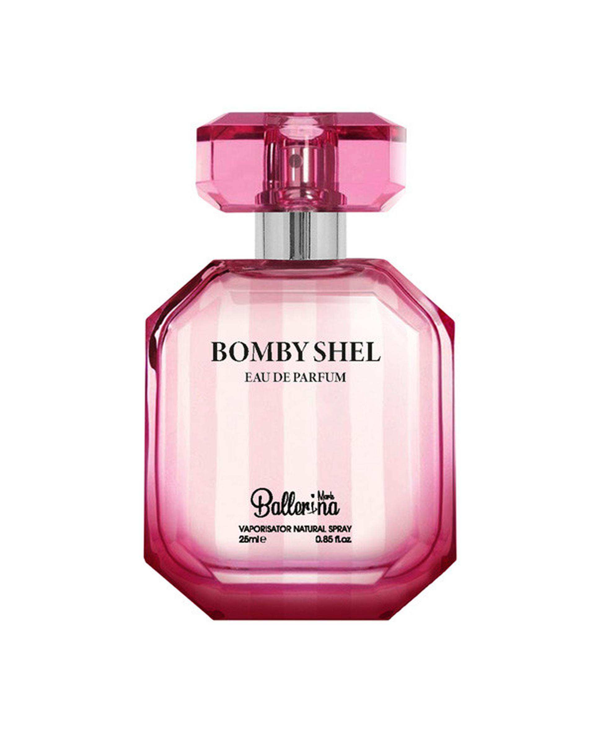 عطر جیبی زنانه بالرینا Ballerina مدل Bombyshel حجم 25ml