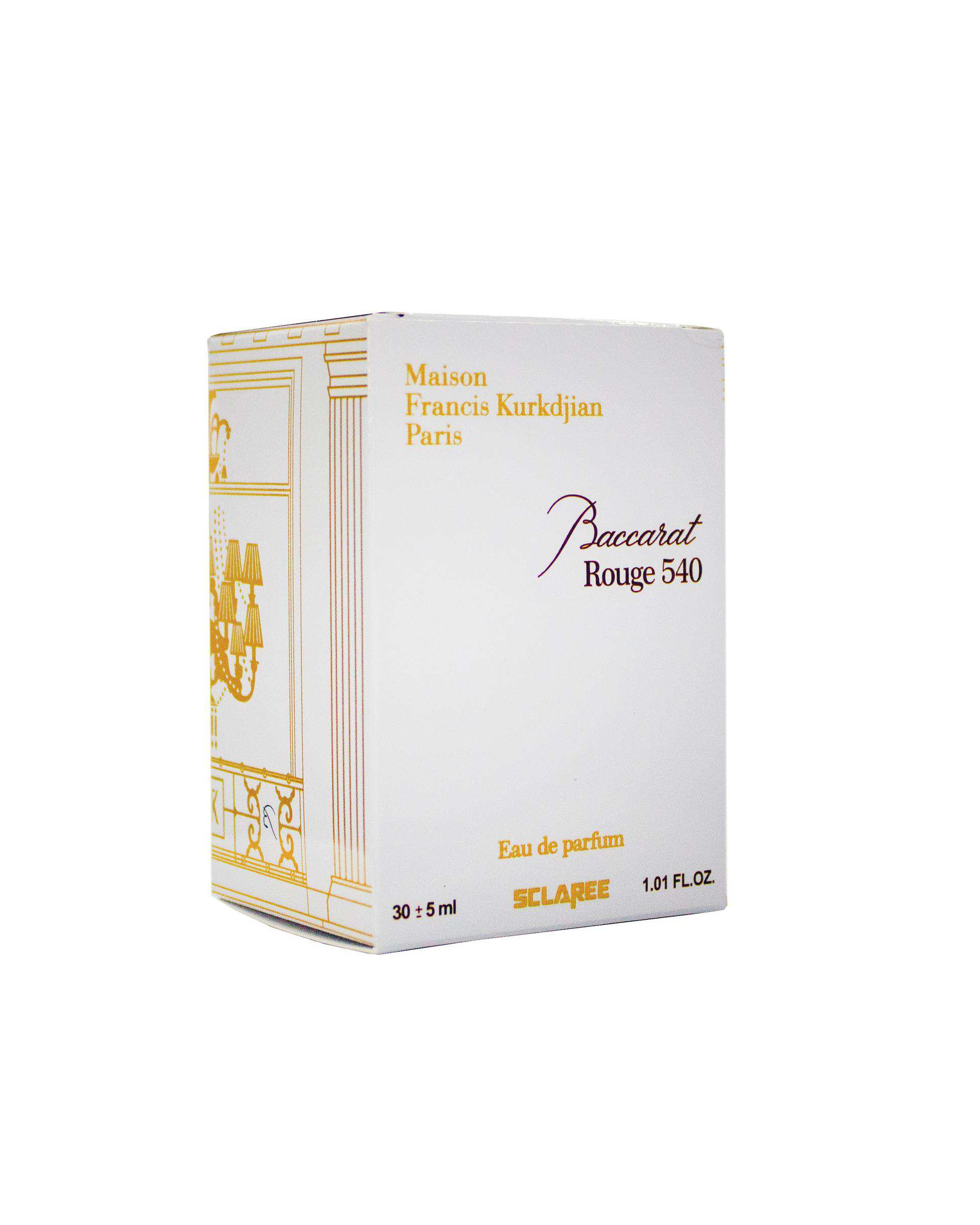 عطر جیبی زنانه اسکلاره Sclaree مدل Baccarat Rouge 540 حجم 30ml