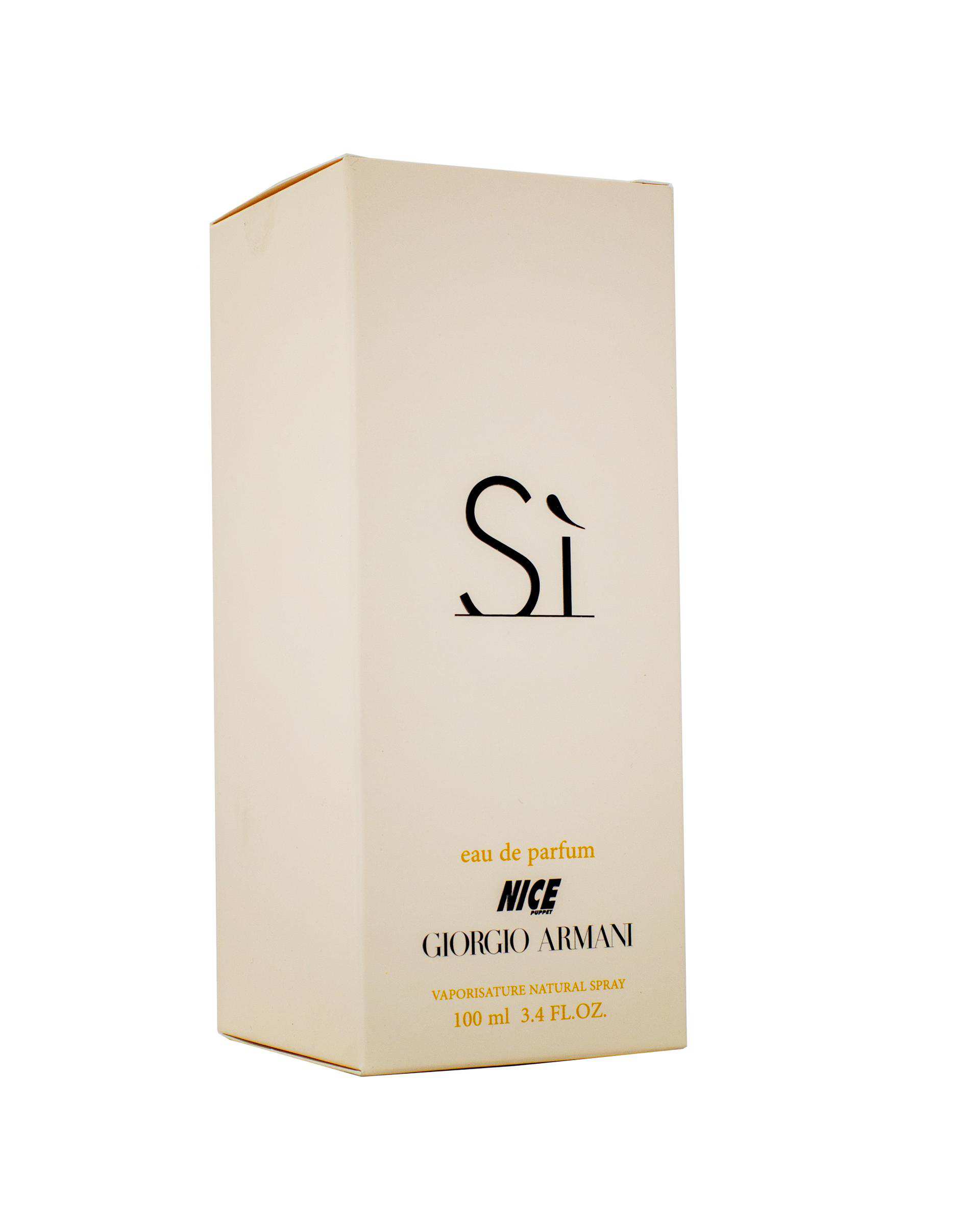 عطر زنانه نایس پاپت Nice Puppet مدل Giorgio Armani Si حجم 100ml