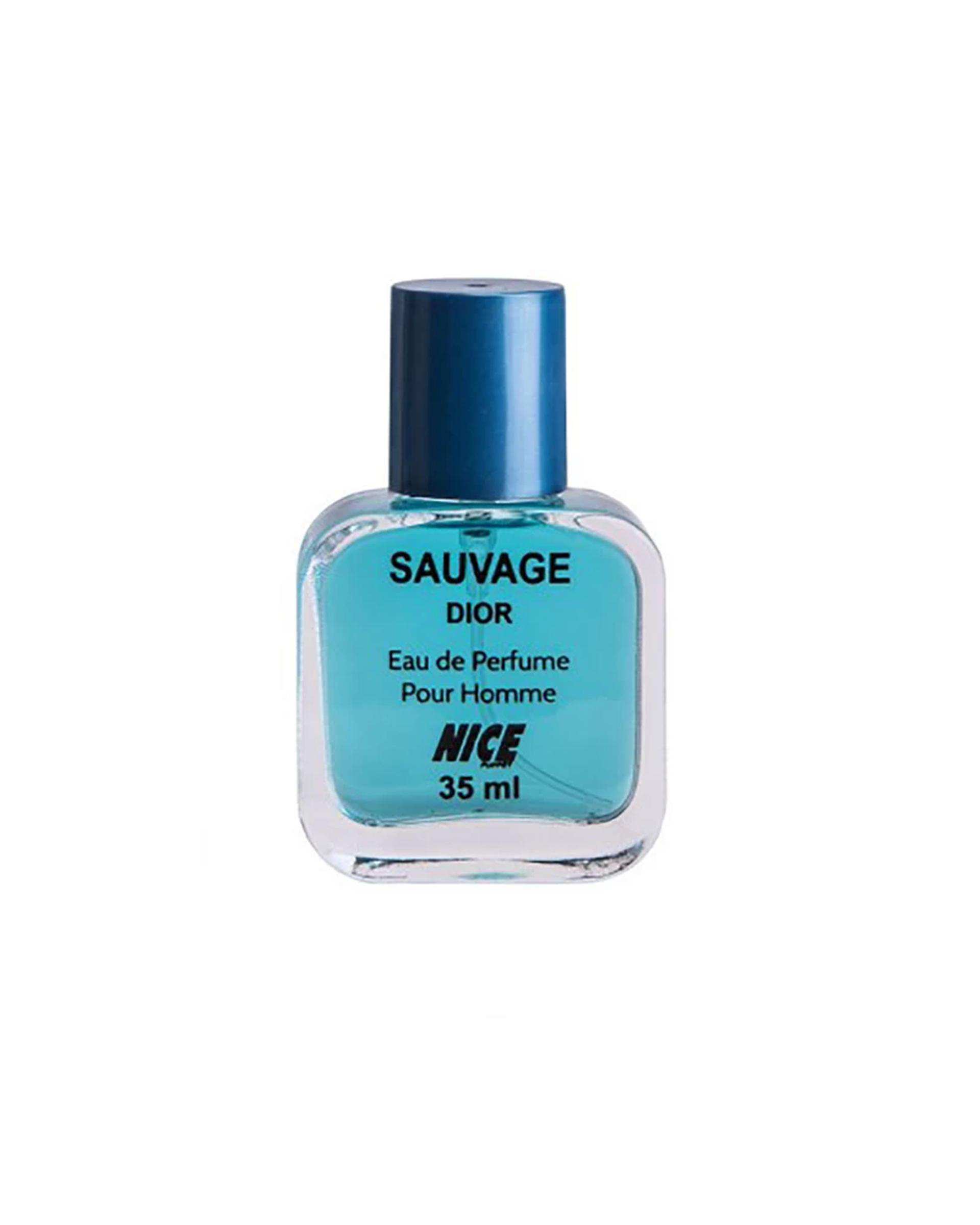 عطر جیبی مردانه نایس پاپت Nice Puppet مدل Sauvage Dior حجم 35ml