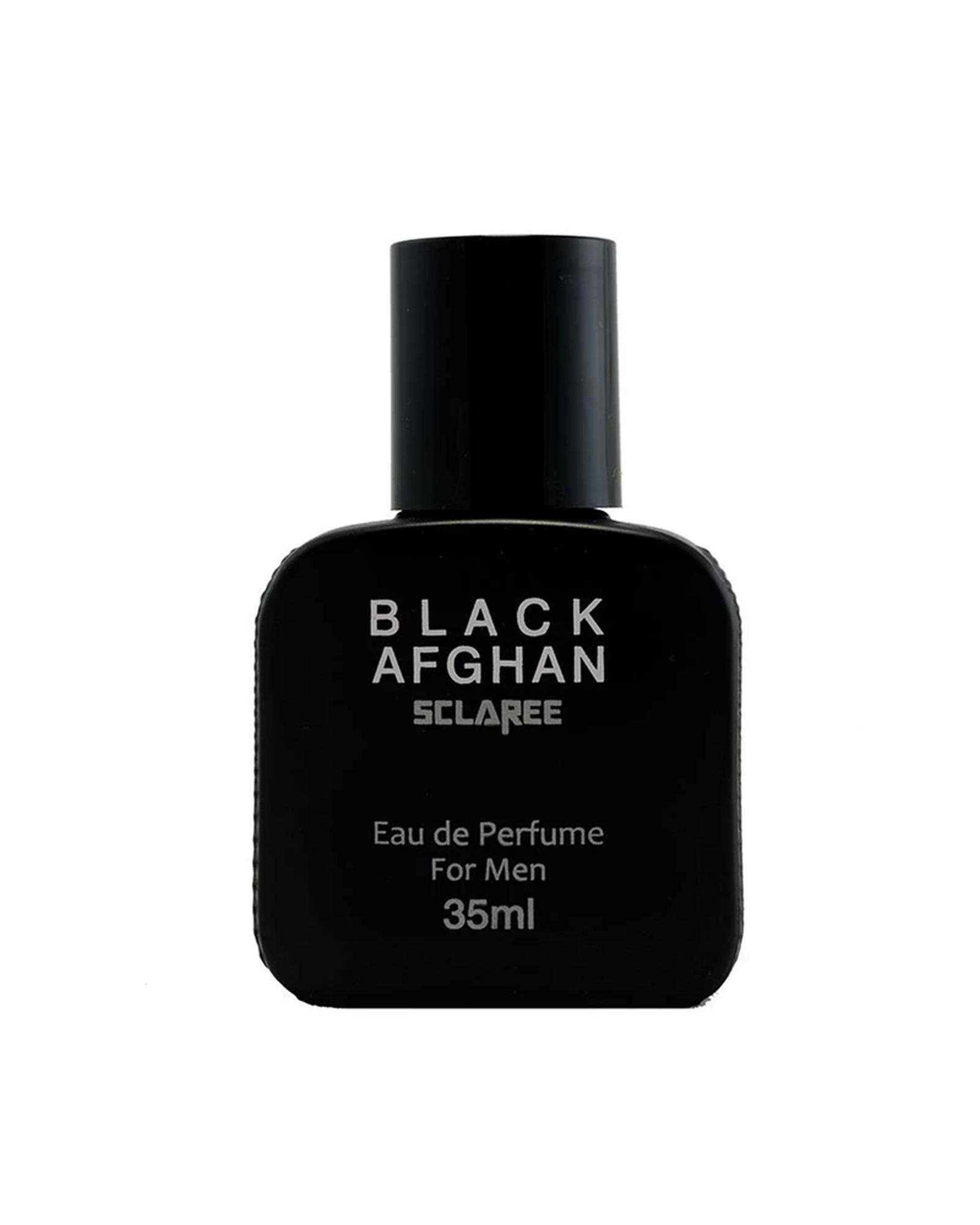 عطر جیبی مردانه اسکلاره Sclaree مدل Black Afghan حجم 35ml