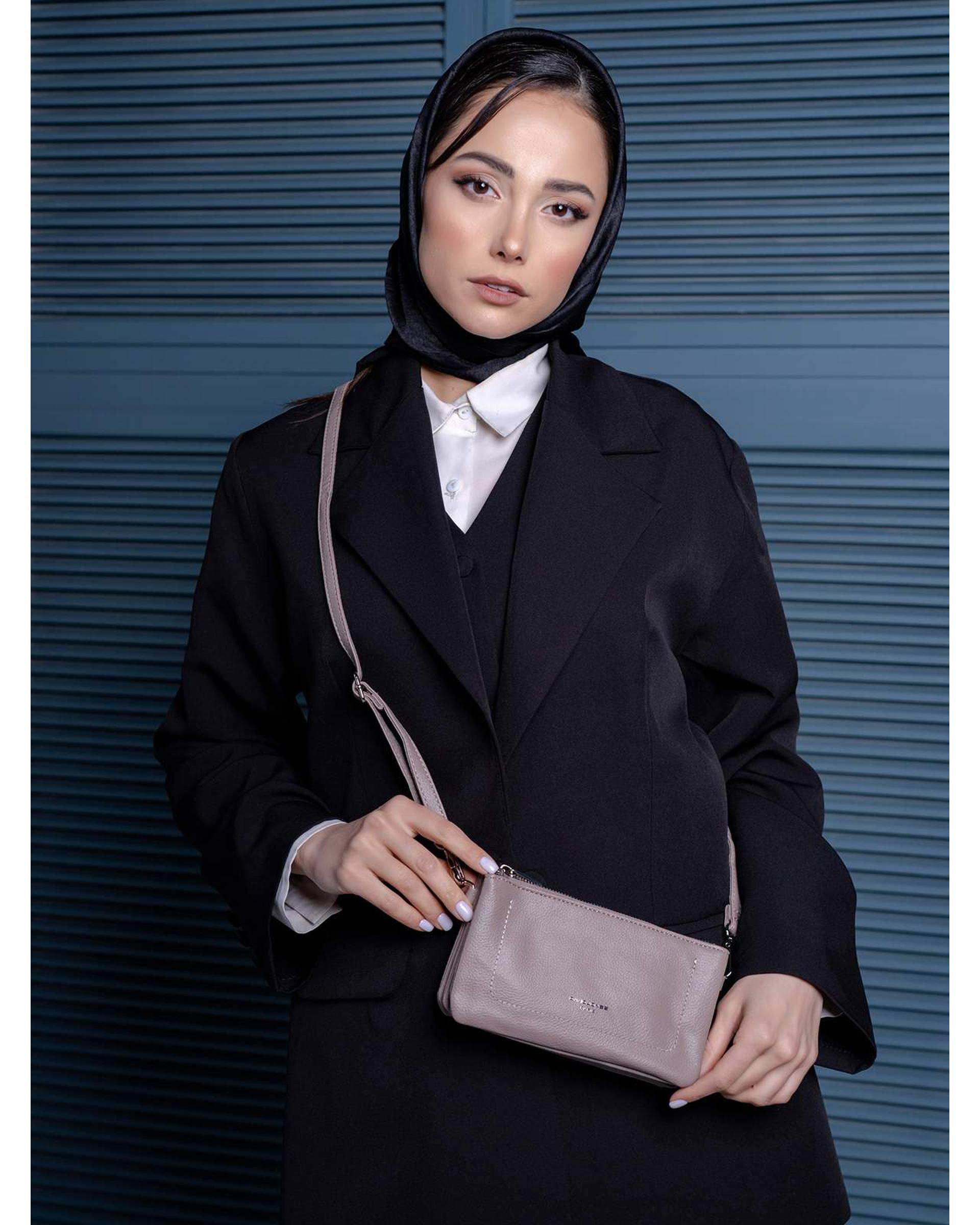 کیف زنانه دوشی نسکافه ای دیوید جونز David Jones مدلCM6855