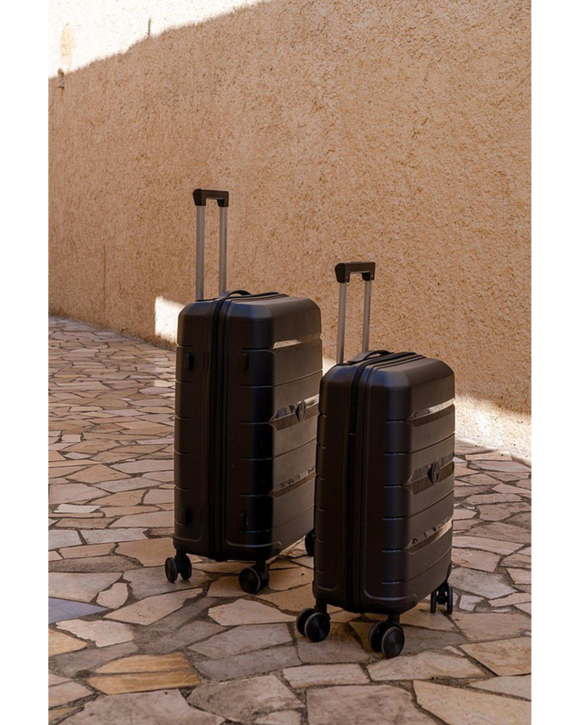 چمدان رزمری Rose Merry مدل RL-303-3S مشکی سایز بزرگ