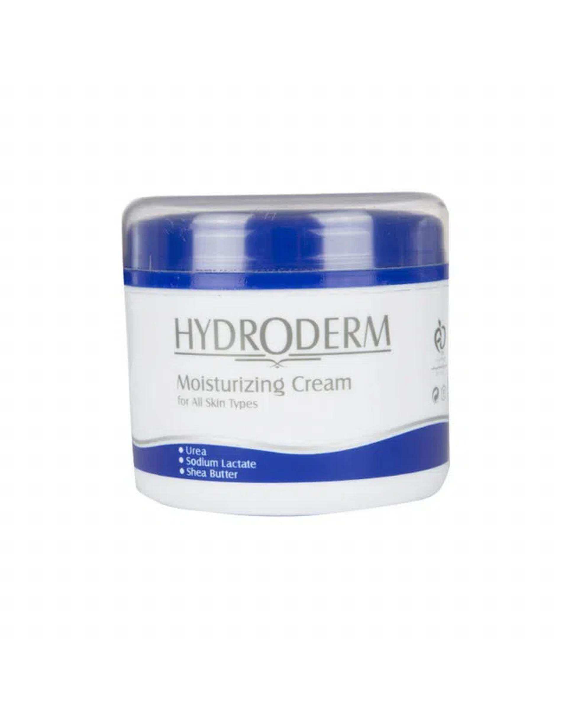 کرم مرطوب کننده هیدرودرم Hydroderm مدل All Skin Types وزن 150 گرم