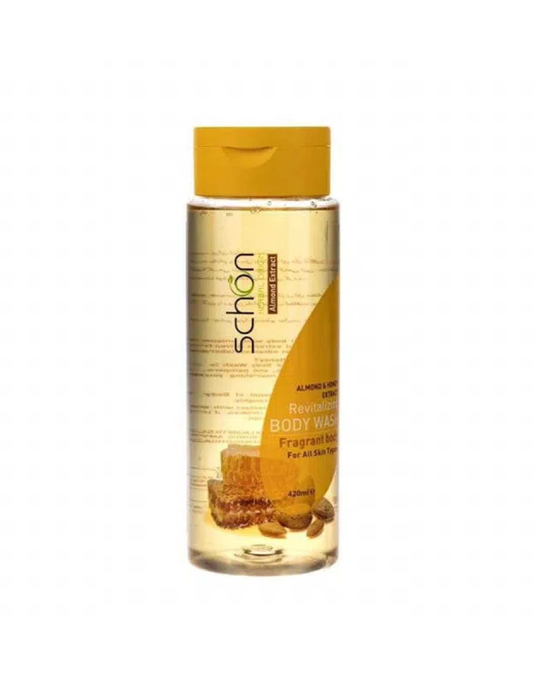 شامپو بدن شون Schon مدل Almond And Honey حجم 420ml