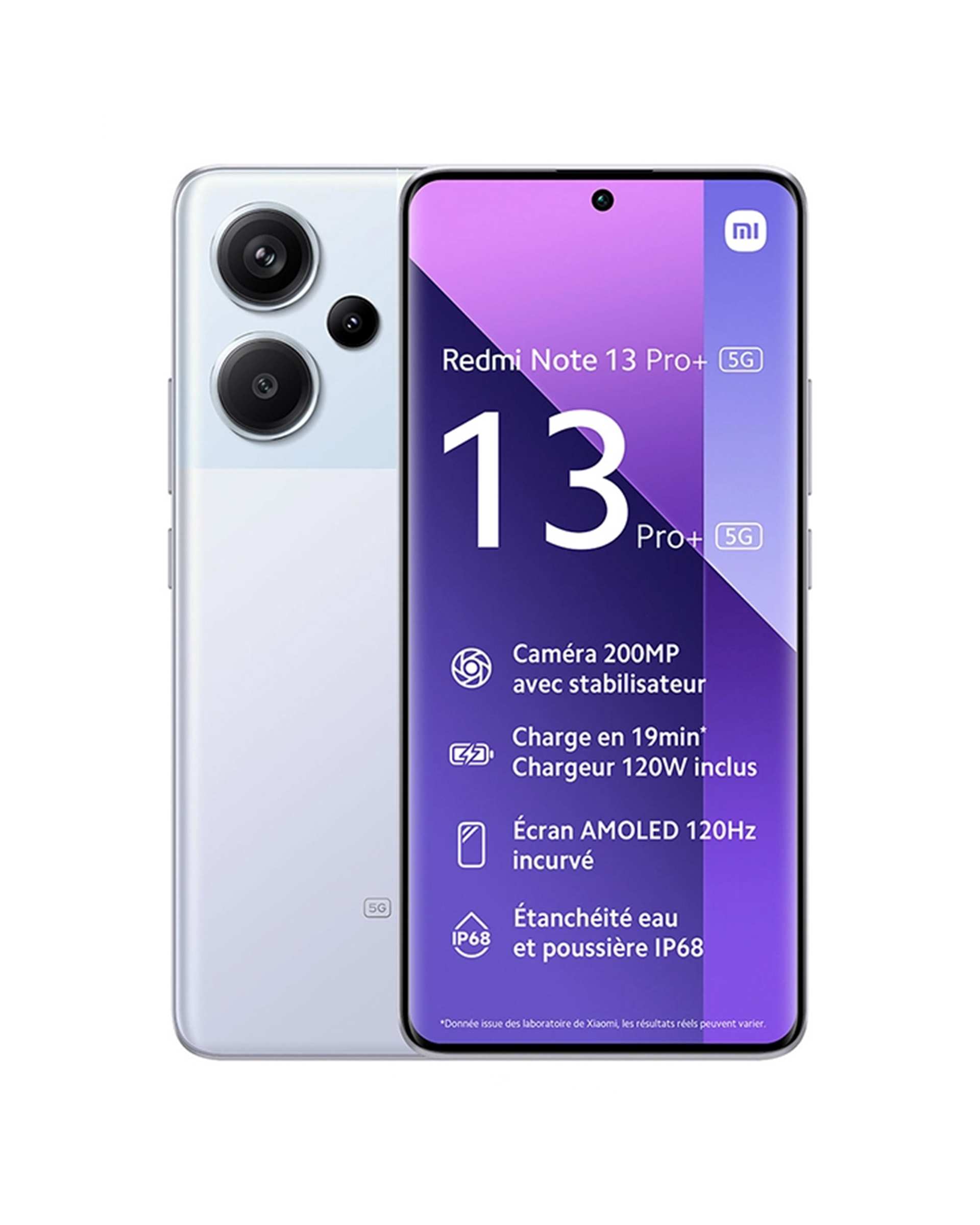 گوشی موبایل شیائومی مدل Redmi Note 13 Pro Plus 5G دو سیم کارت ظرفیت 256 گیگابایت و رم 12 گیگابایت بنفش