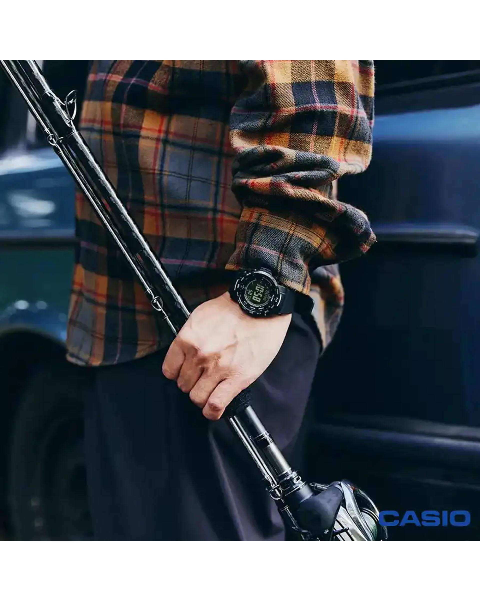 ساعت مچی مردانه دیجیتال کاسیو Casio مدل PRW-35Y-1BDR