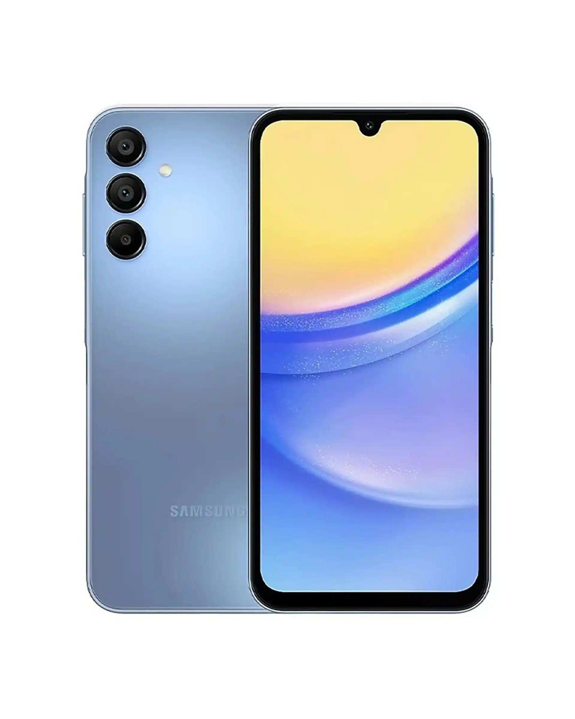 گوشی موبایل سامسونگ مدل Galaxy A15 دو سیم کارت ظرفیت 128 گیگابایت و رم 4 گیگابایت آبی