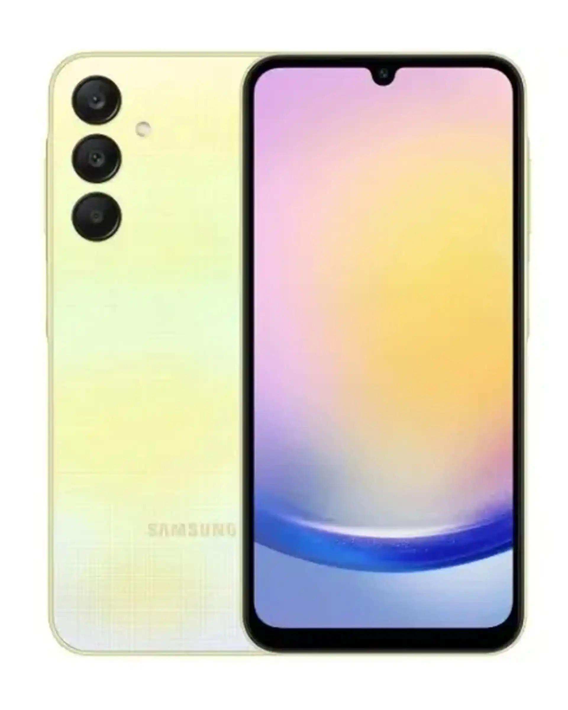 گوشی موبایل سامسونگ مدل Galaxy A15 دو سیم کارت ظرفیت 128 گیگابایت و رم 4 گیگابایت زرد