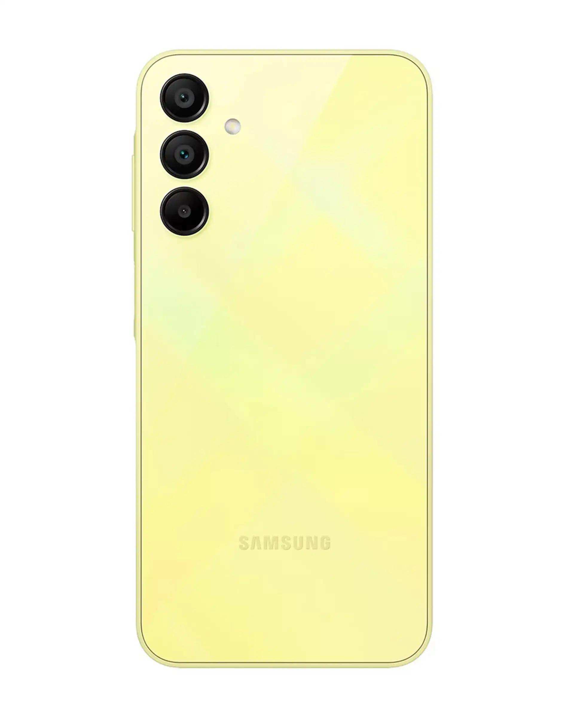 گوشی موبایل سامسونگ مدل Galaxy A15 دو سیم کارت ظرفیت 128 گیگابایت و رم 4 گیگابایت زرد