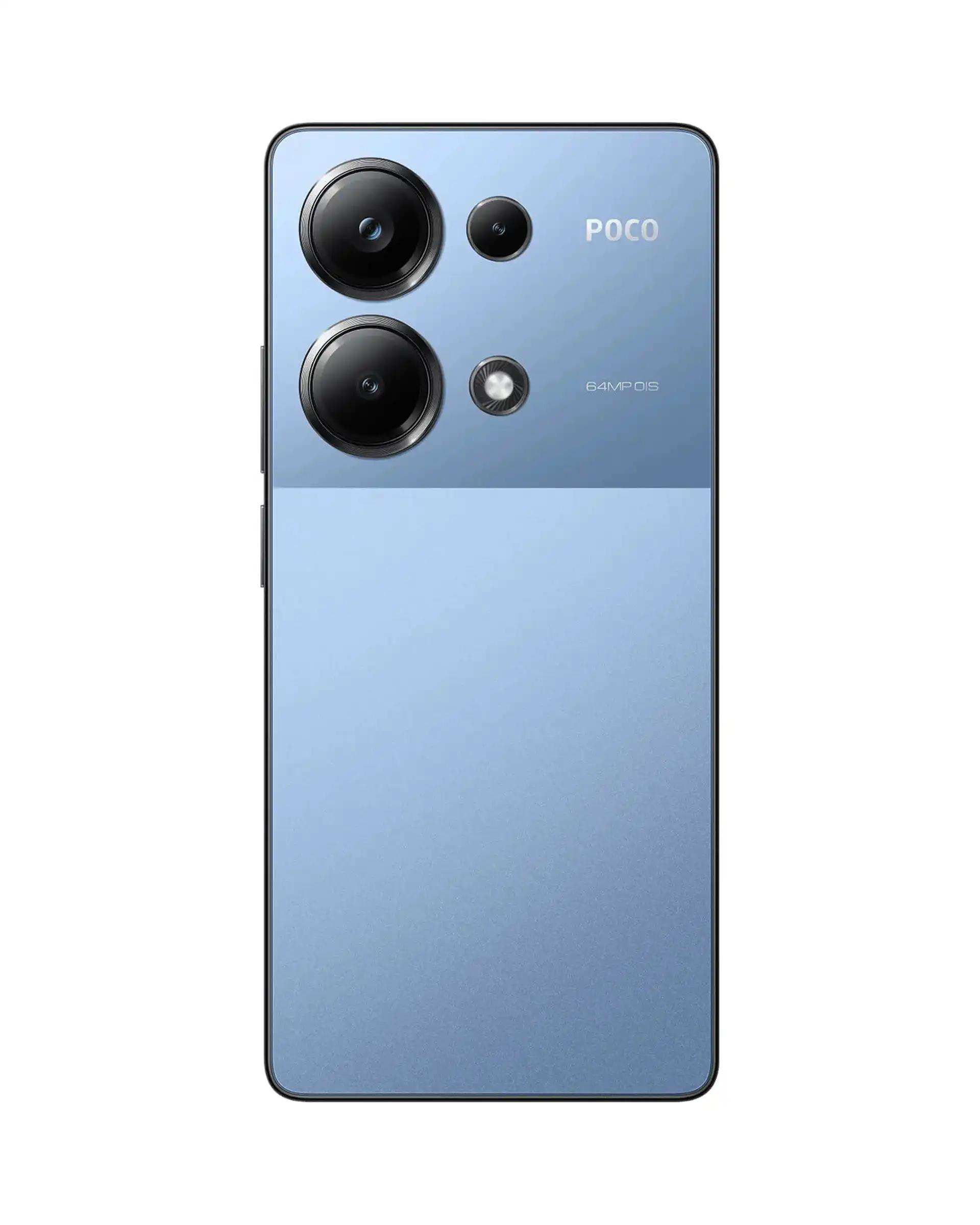 گوشی موبایل شیائومی مدل Poco M6 Pro دو سیم کارت ظرفیت 128 گیگابایت و رم 6 گیگابایت آبی