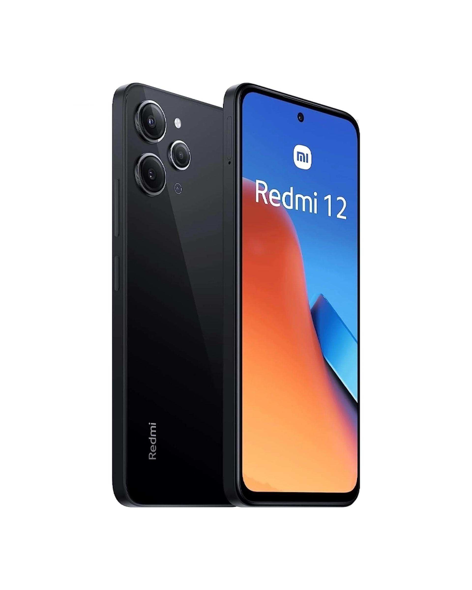 گوشی موبایل شیائومی مدل Redmi 12 دو سیم کارت ظرفیت 128 گیگابایت و رم 8 گیگابایت مشکی