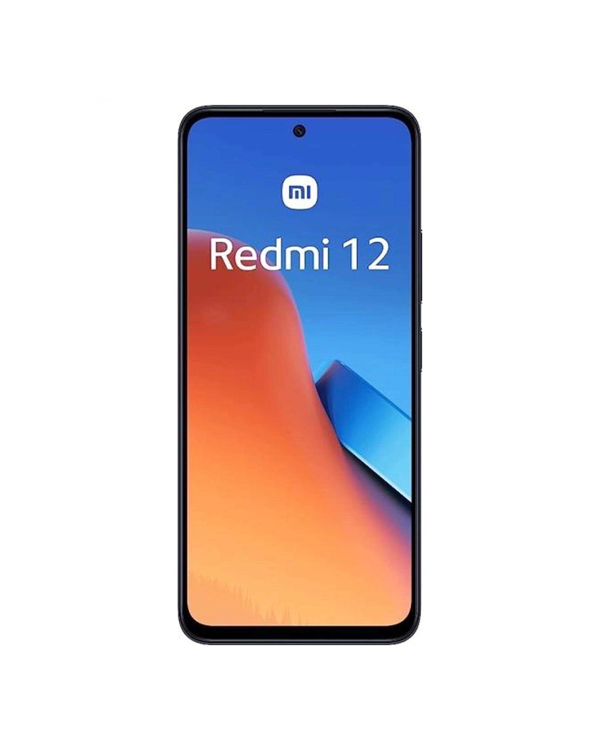 گوشی موبایل شیائومی مدل Redmi 12 دو سیم کارت ظرفیت 128 گیگابایت و رم 8 گیگابایت مشکی