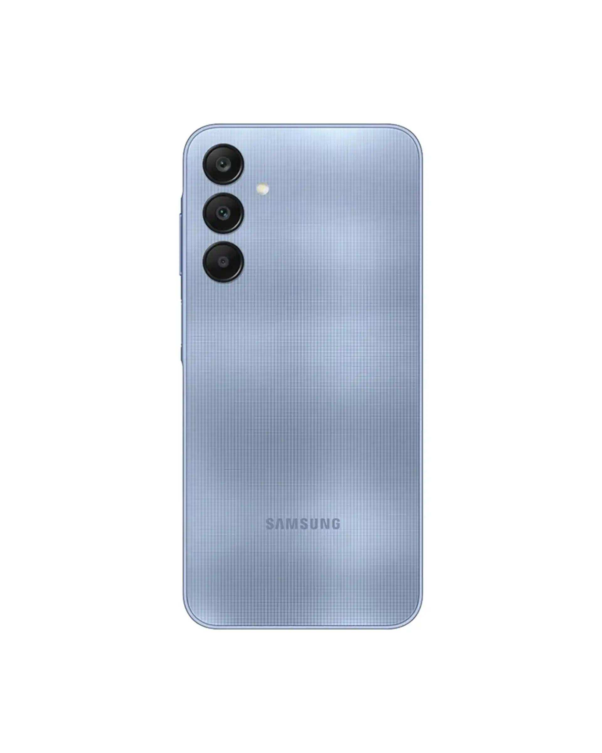 گوشی موبایل سامسونگ مدل Galaxy A25 دو سیم کارت ظرفیت 128 گیگابایت و رم 6 گیگابایت آبی