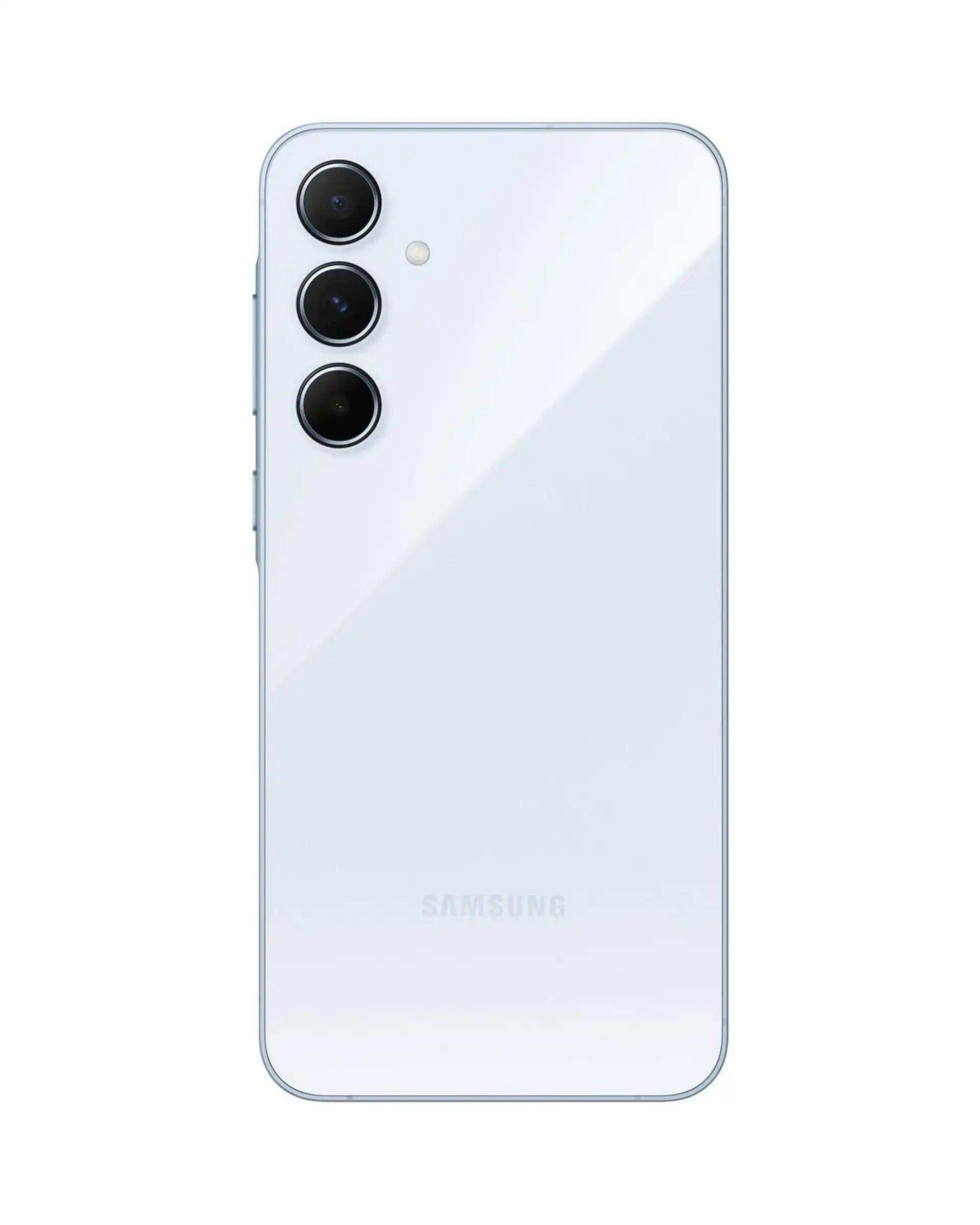 گوشی موبایل سامسونگ مدل Galaxy A55 دو سیم کارت ظرفیت 256 گیگابایت رم 8 گیگابایت آبی روشن