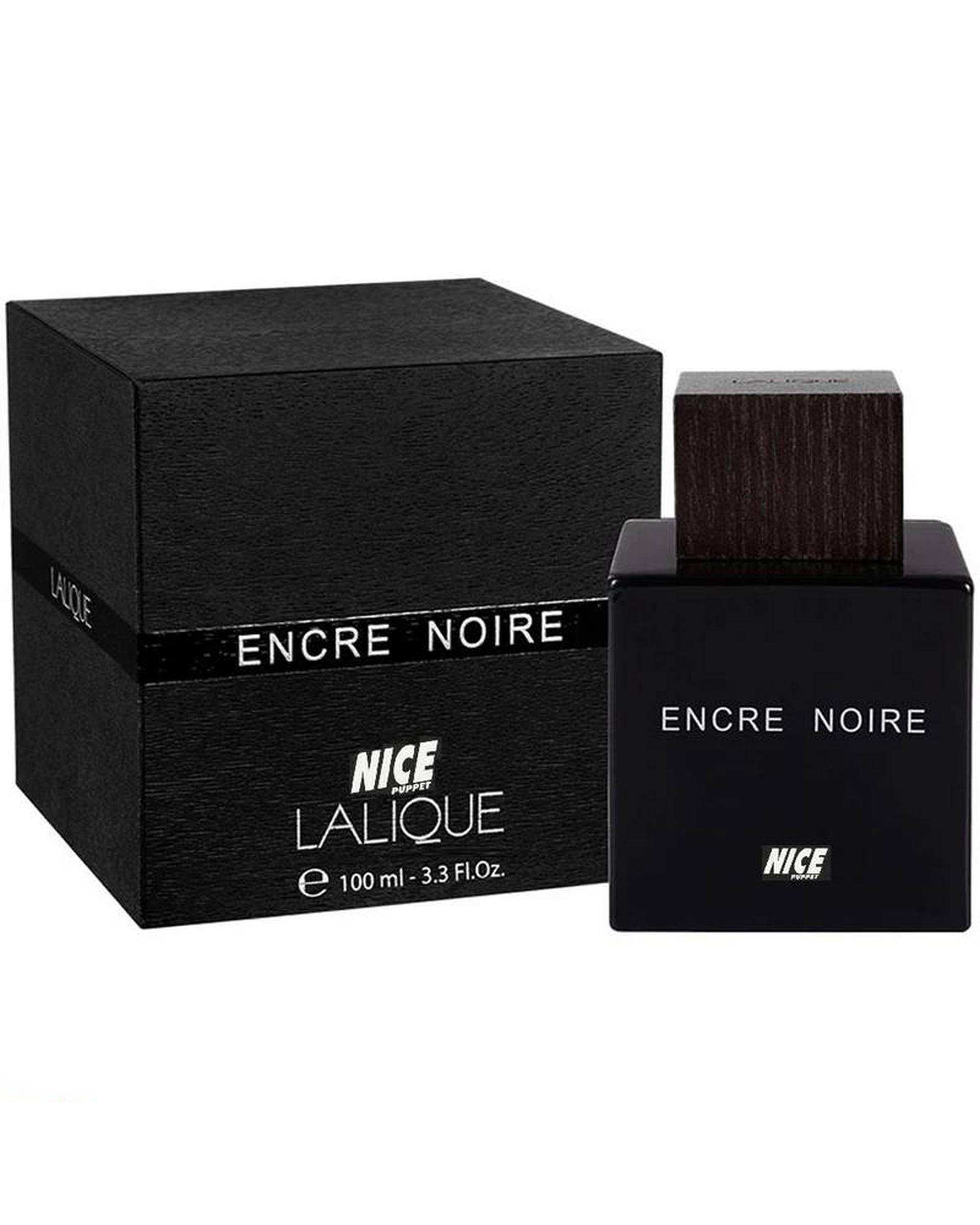 عطر مردانه نایس پاپت Nice Puppet مدل Lalique Encre Noire لالیک انکر نویر 100ml