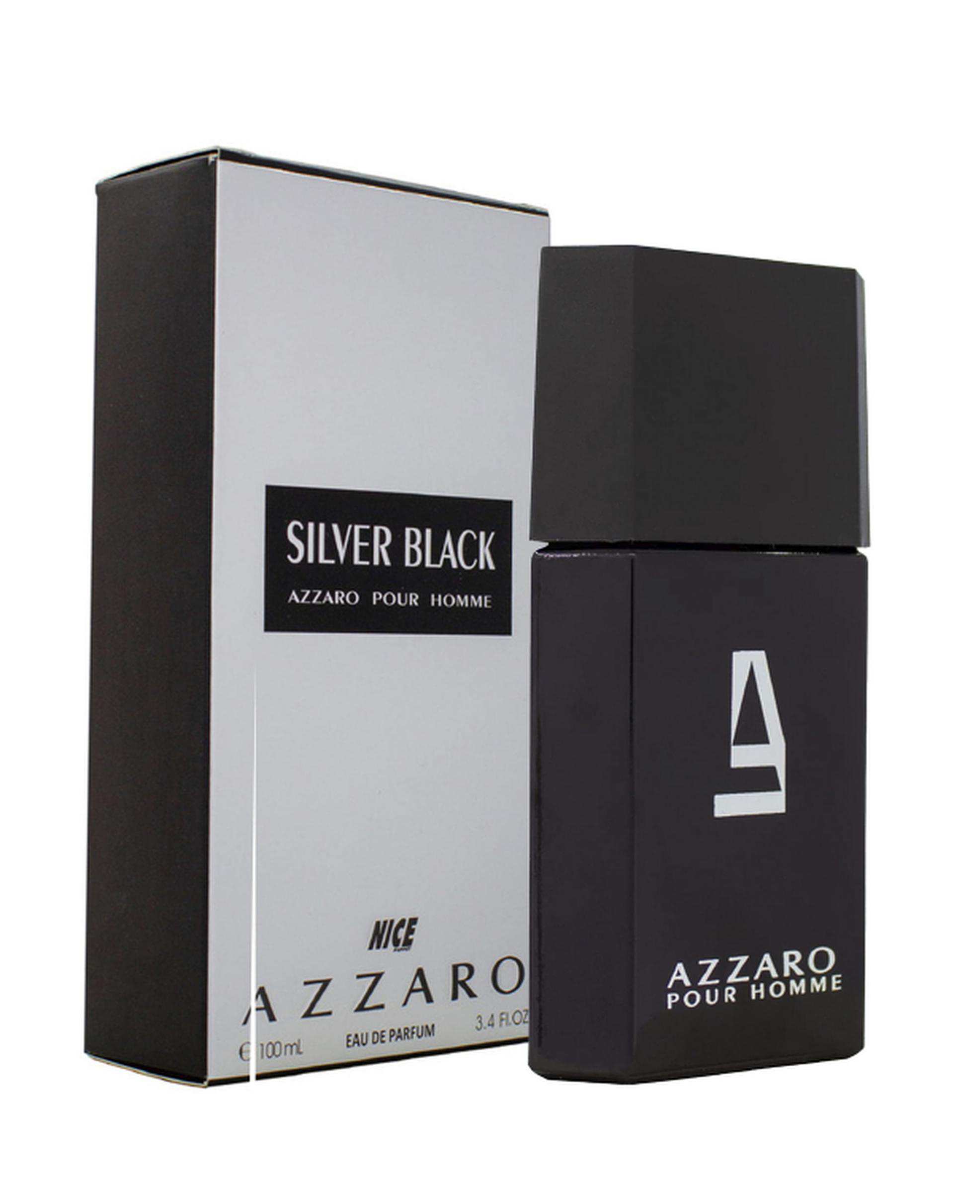 عطر مردانه‌ نایس پاپت Nice Puppet مدل Azzaro Silver Black حجم 100ml