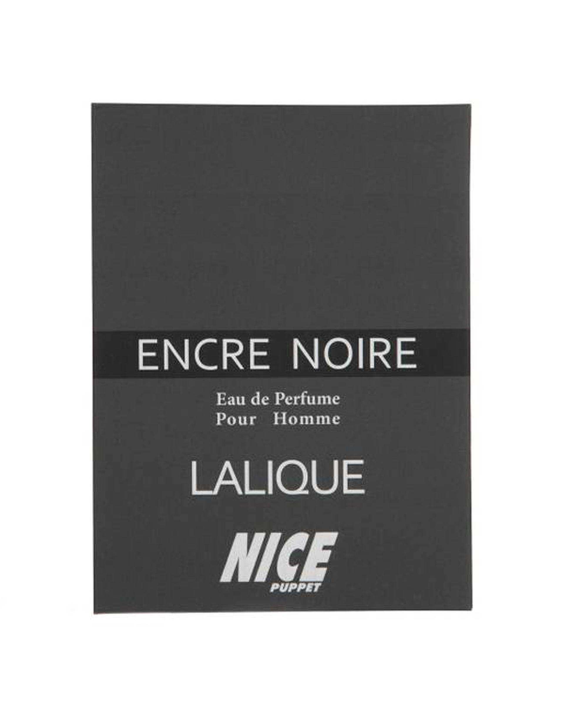 عطر مردانه نایس پاپت Nice Puppet مدل Encre Noire Lalique ‌حجم 85ml