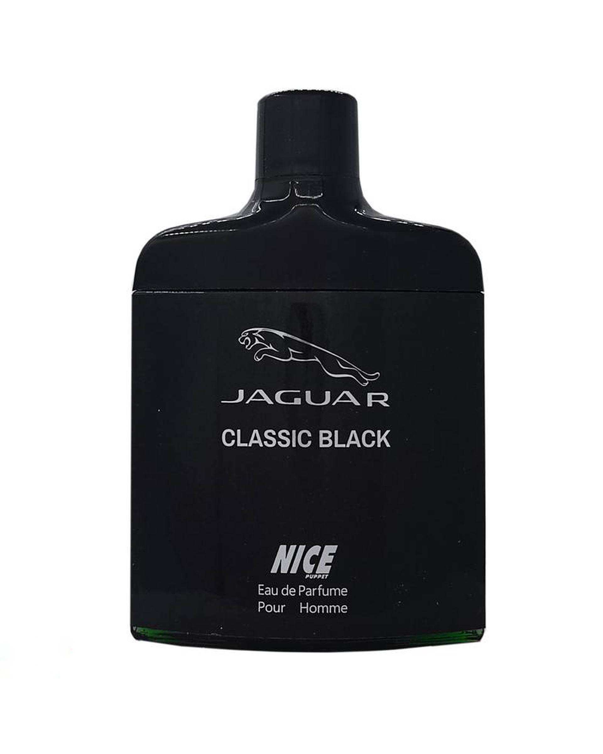 عطر مردانه نایس پاپت Nice Puppet مدل Jaquar Clasicc Black حجم 85ml