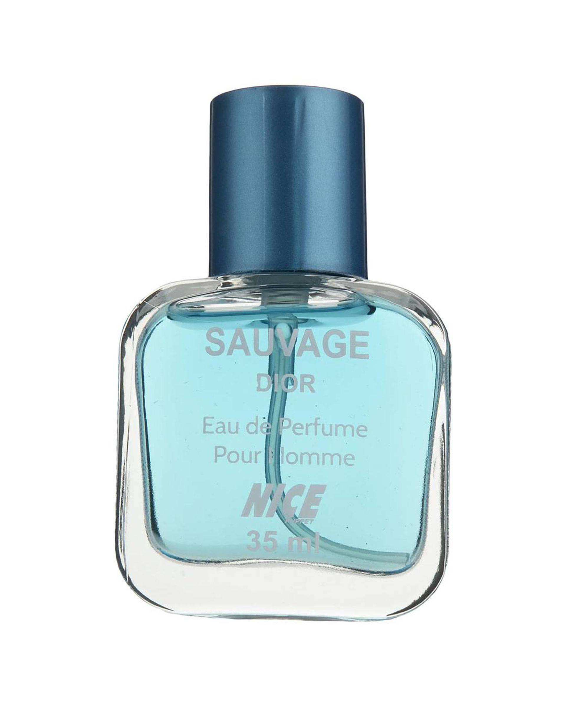 عطر جیبی مردانه نایس پاپت Nice Puppet مدل Sauvage حجم 35ml