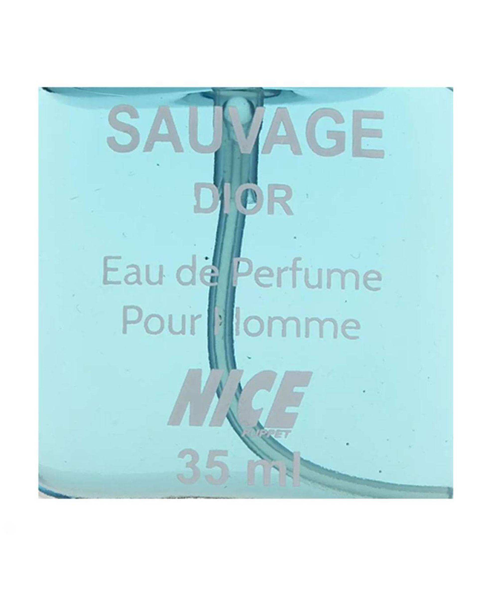 عطر جیبی مردانه نایس پاپت Nice Puppet مدل Sauvage حجم 35ml