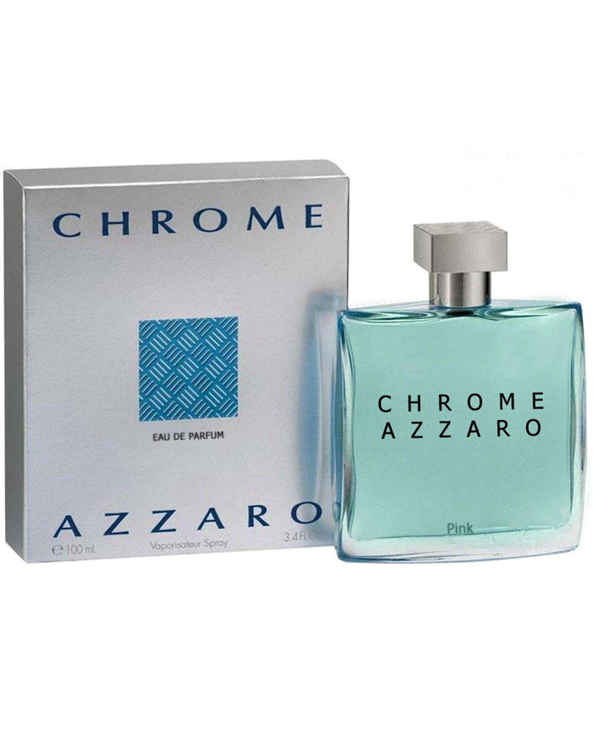 عطر مردانه پینک Pink مدل Azzaro Chrome حجم 100ml