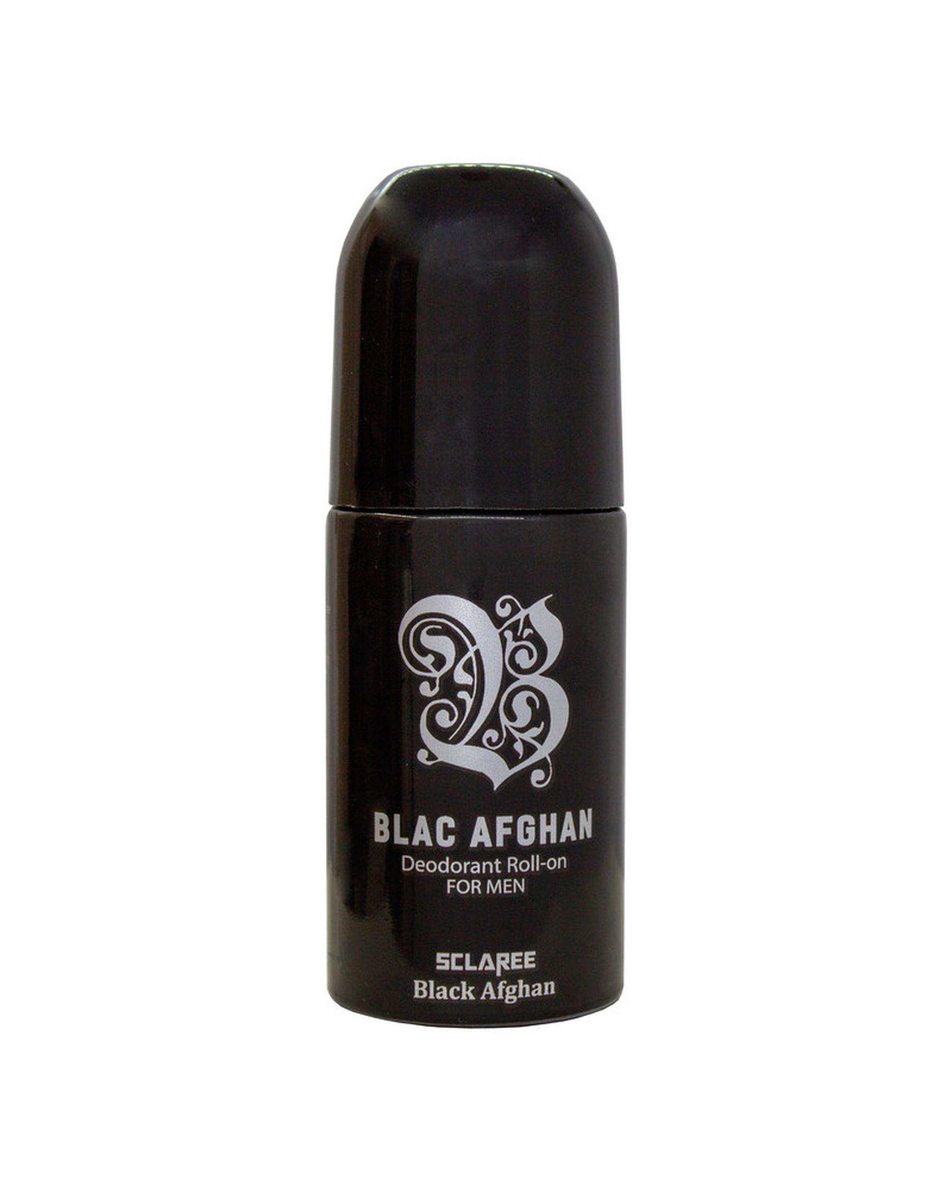 مام رول ضد تعریق مردانه اسکلاره Sclaree مدل Blac Afghan حجم 60ml