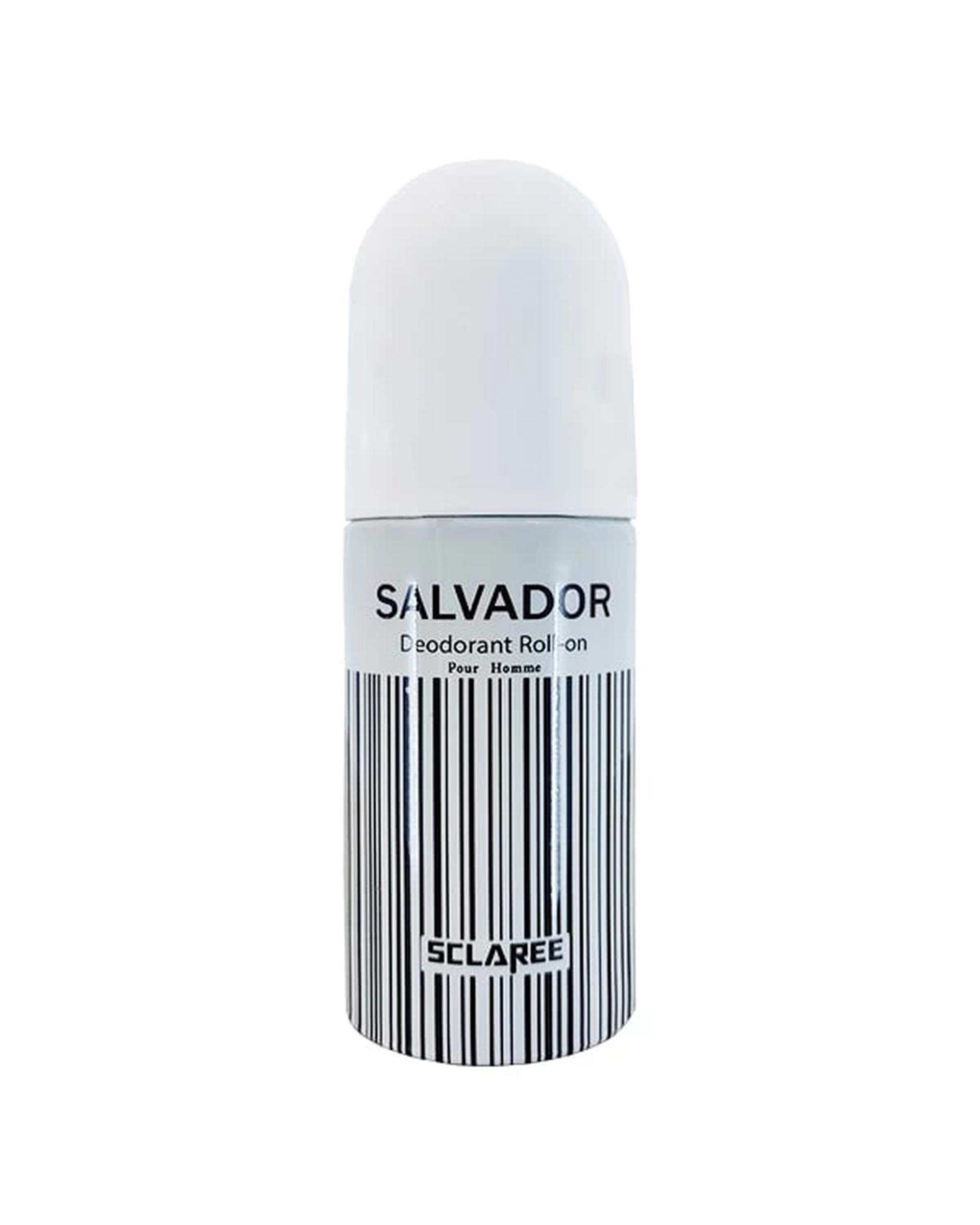 مام رول ضد تعریق مردانه اسکلاره Sclaree مدل SALVADOR حجم 60ml