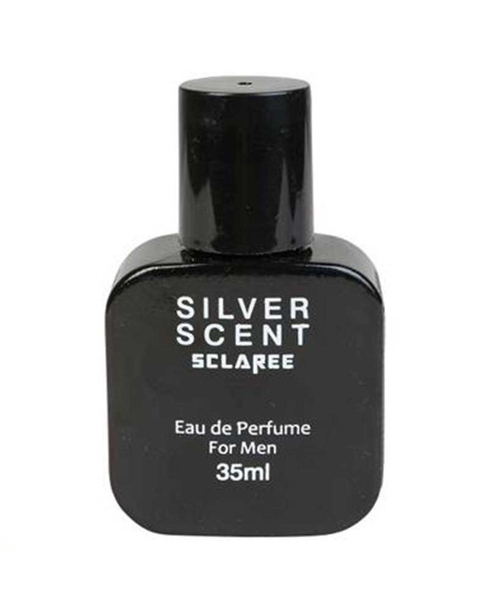 عطر جیبی مردانه اسکلاره Sclaree مدل Silver Scent حجم 35ml