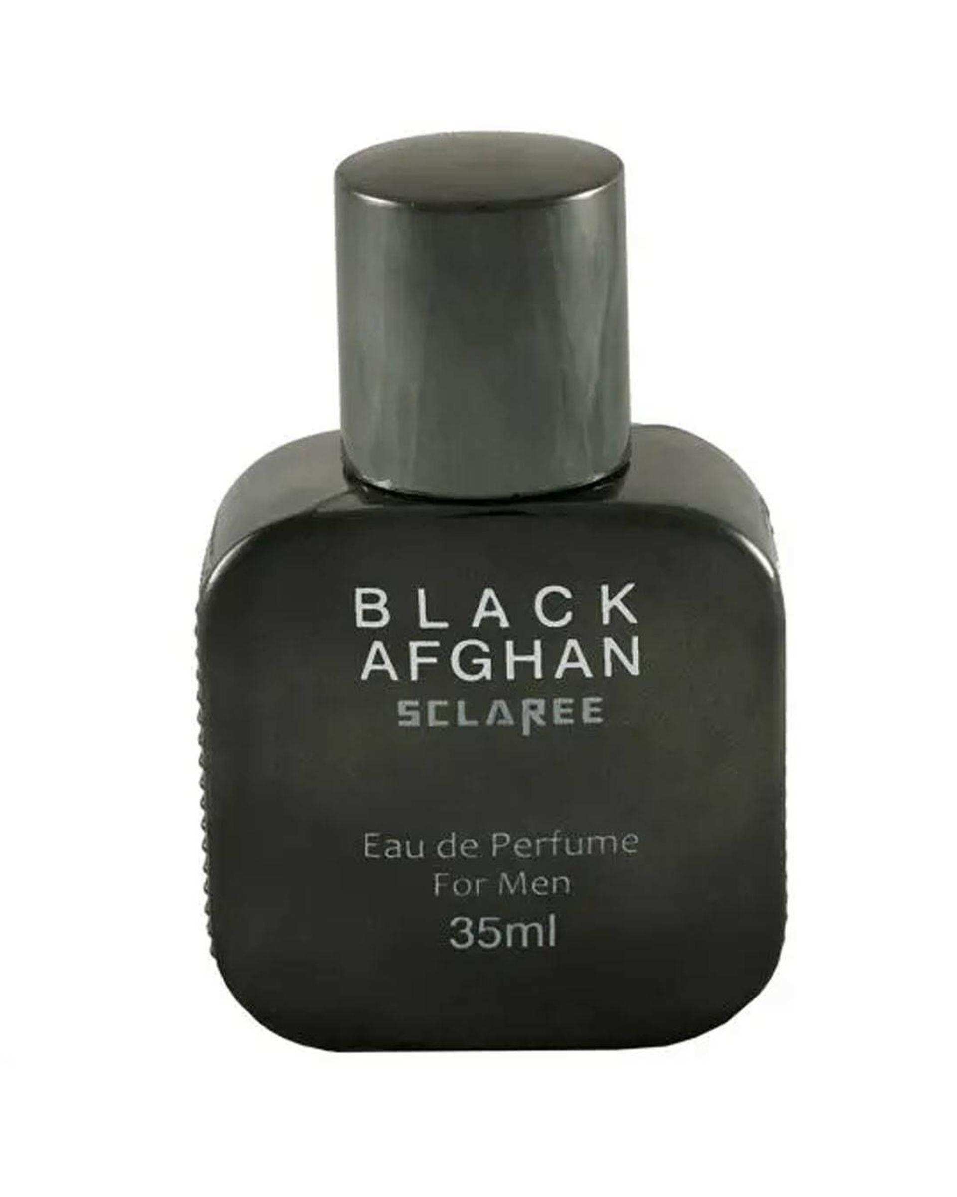 عطر جیبی مردانه اسکلاره Sclaree مدل Black Afghan حجم 35ml