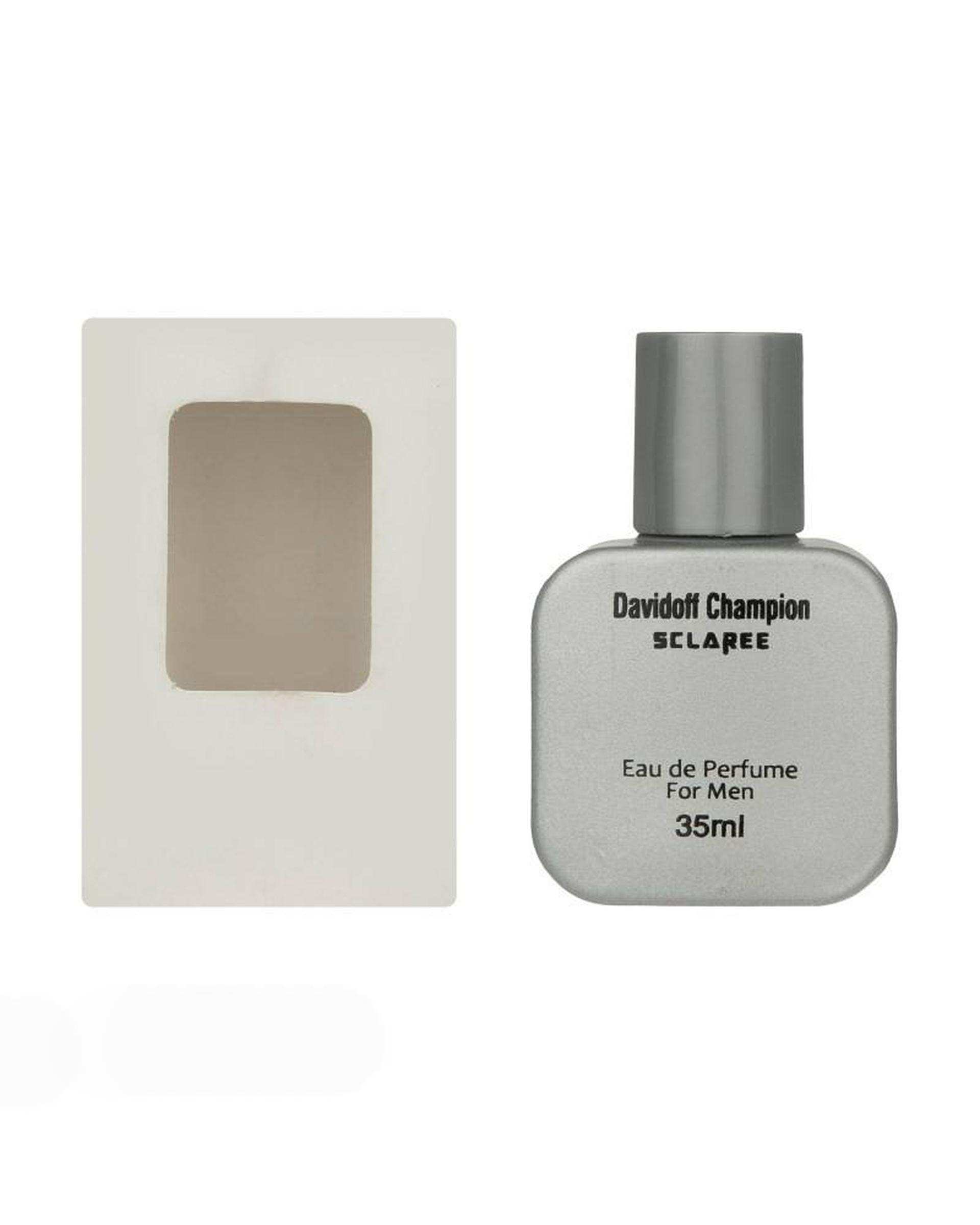 عطر جیبی مردانه اسکلاره Sclaree مدل Davidoff Champion حجم 35ml