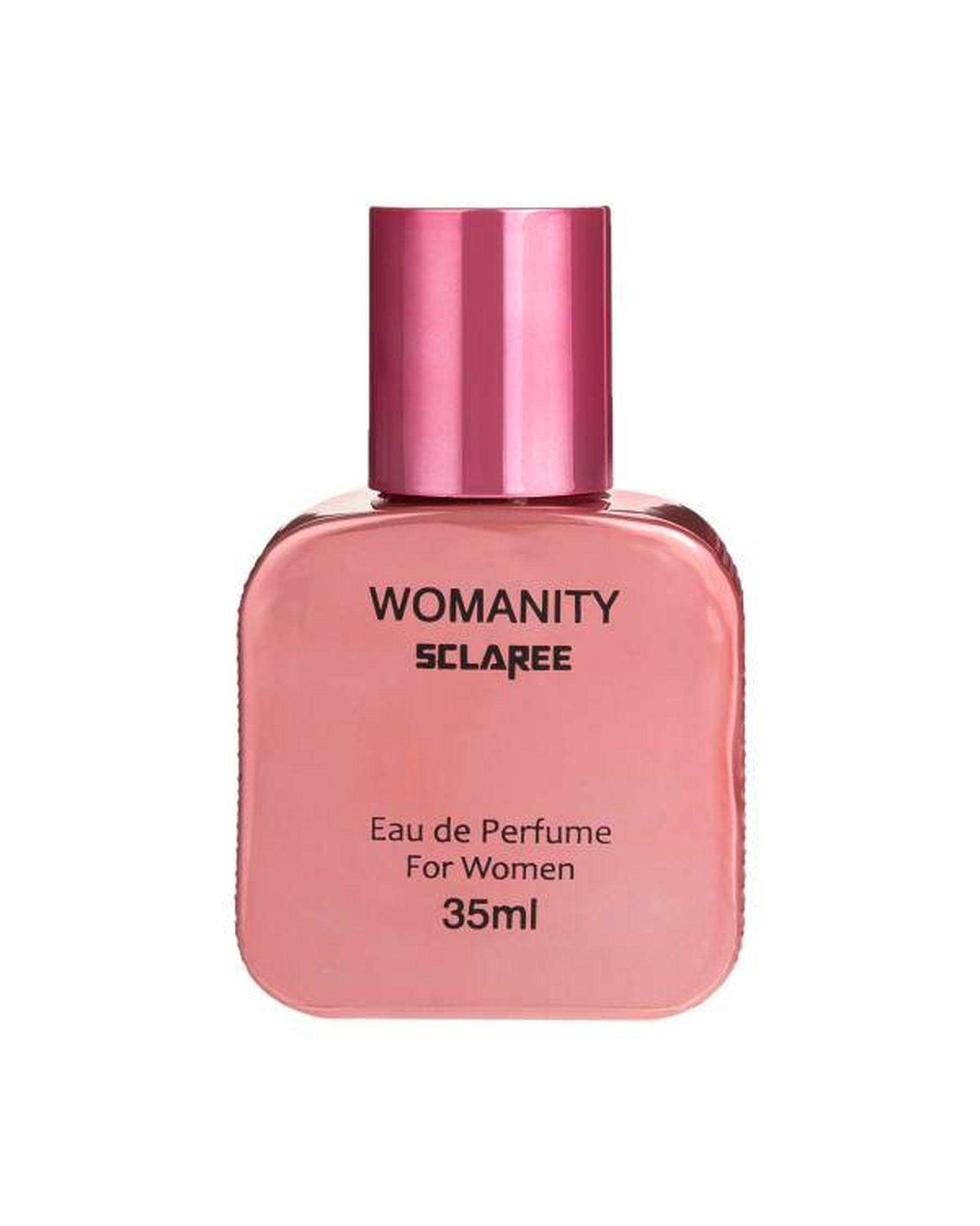 عطر جیبی زنانه اسکلاره Sclaree مدل Womanity حجم 35ml