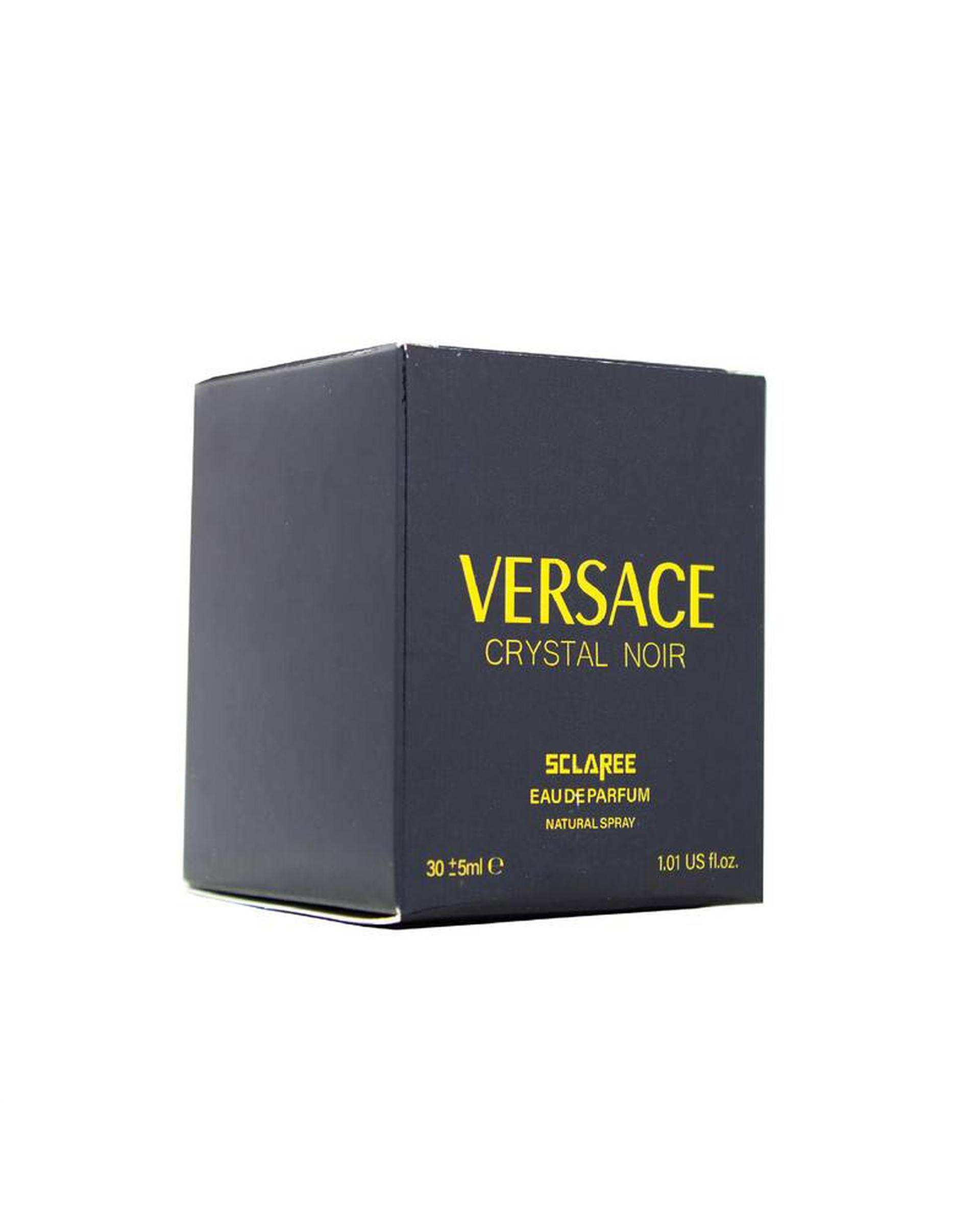 عطر جیبی زنانه اسکلاره Sclaree مدل Versace Crystal Noir حجم 30ml