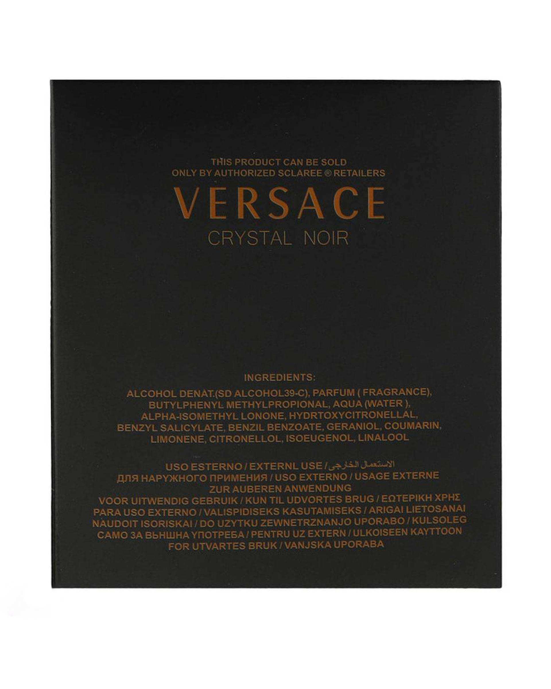 عطر زنانه اسکلاره Sclaree مدل Versace Crystal Noir حجم 100ml