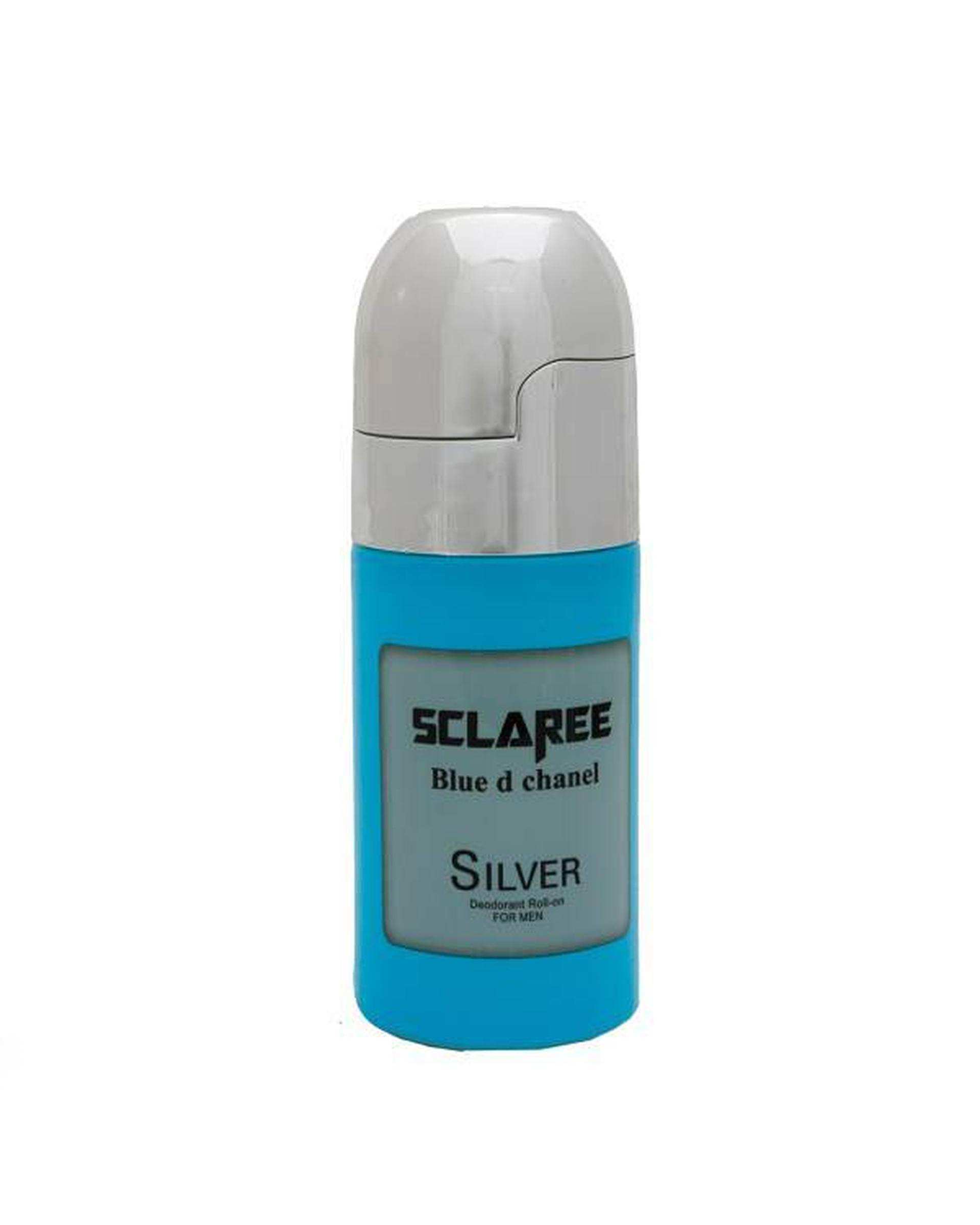 مام رول ضد تعریق مردانه اسکلاره Sclaree مدل Silver حجم 60ml