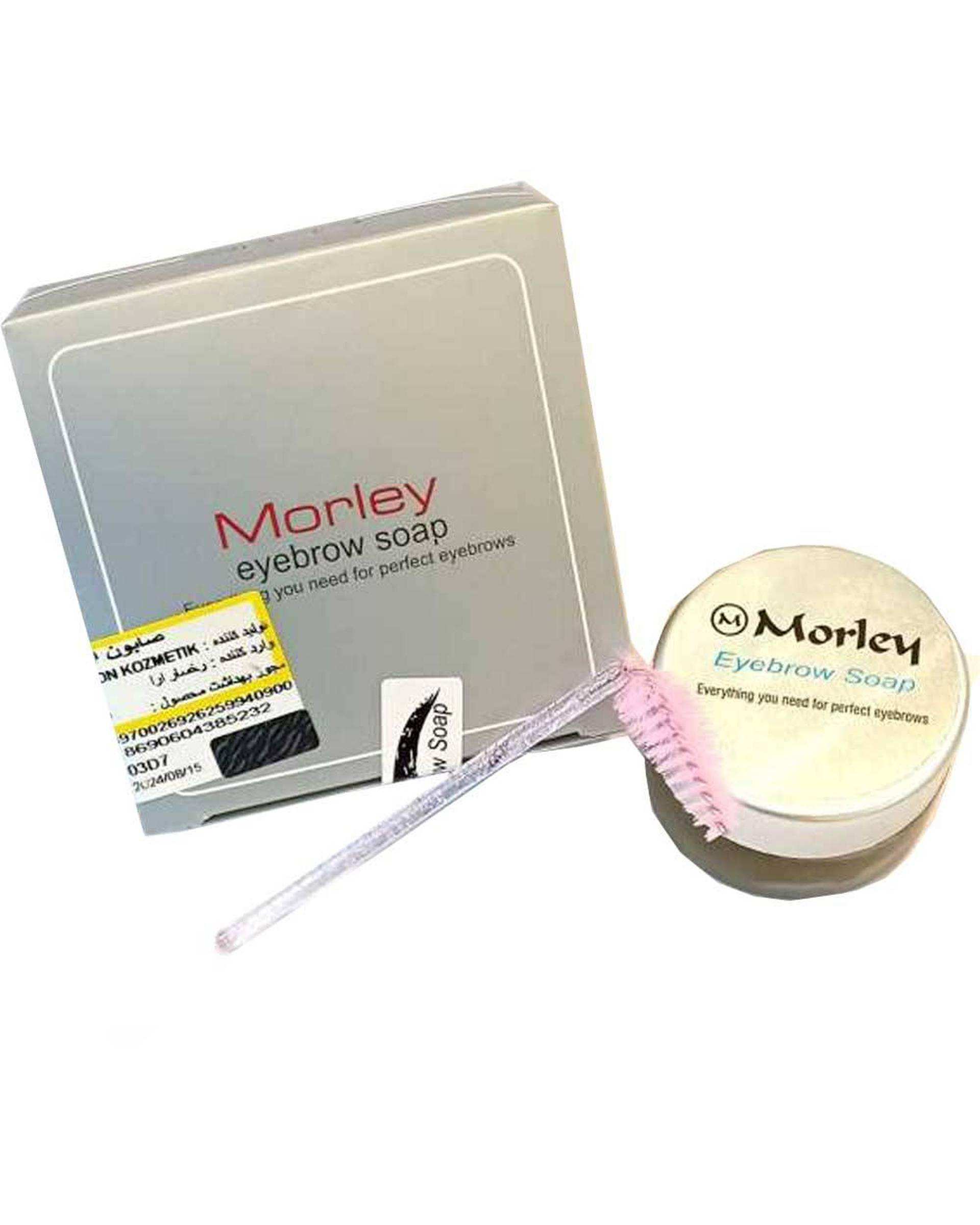 صابون لیفت ابرو و مژه مورلی Morley وزن 10 گرم