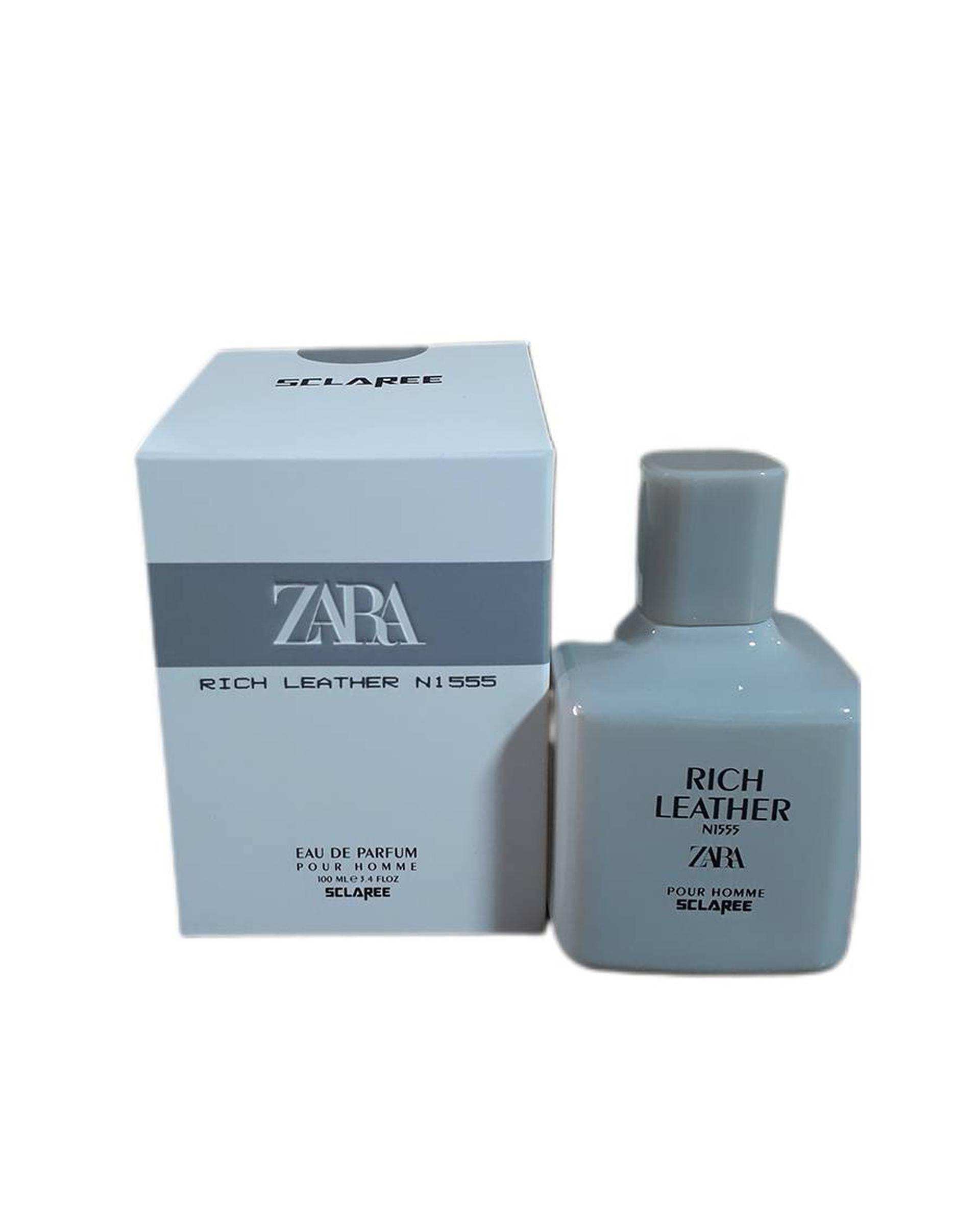 عطر مردانه اسکلاره Sclaree مدل 555 Zara Rich Leather N1 حجم 100ml