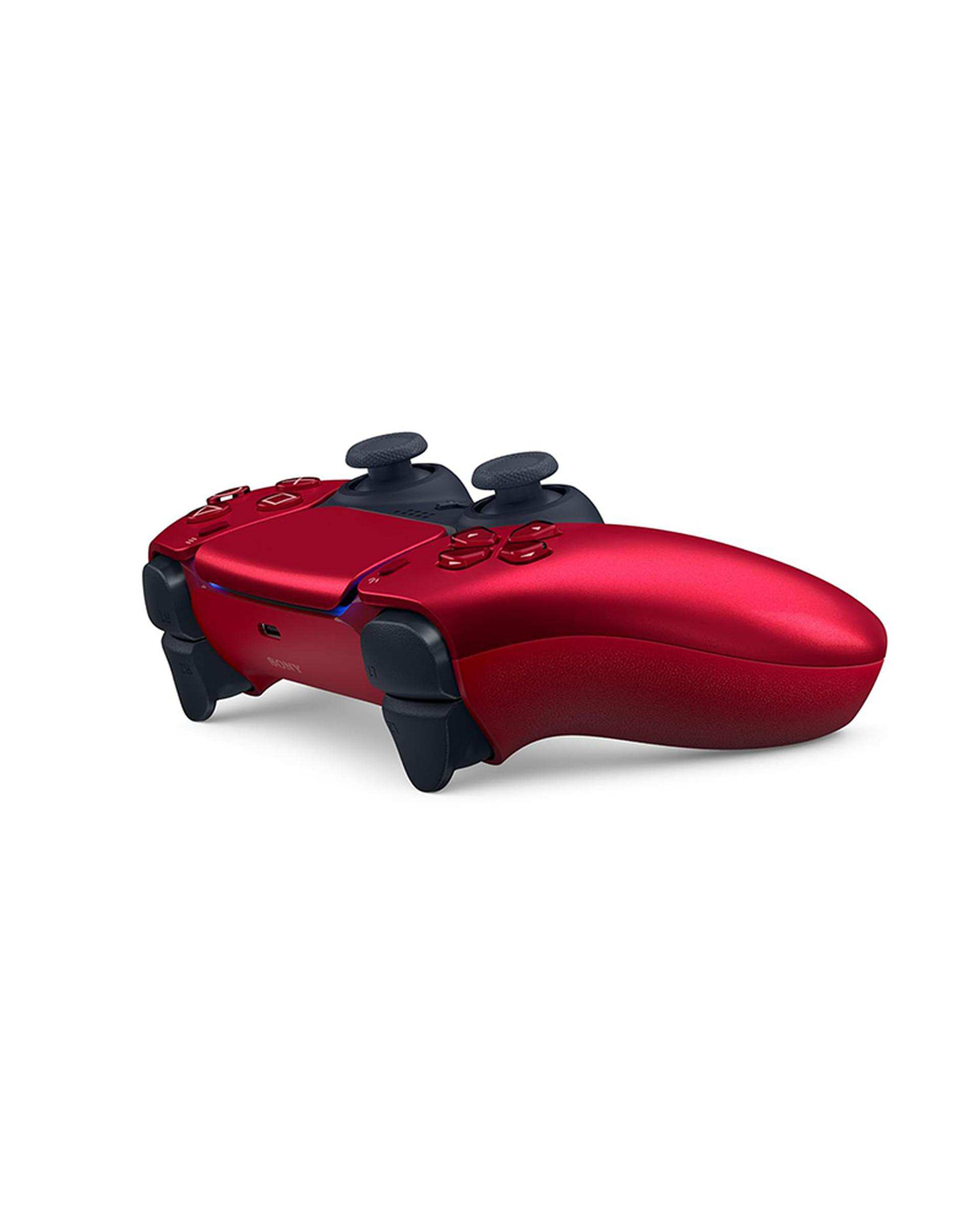 دسته PS5 قرمز متالیک مدل DualSense Volcanic Red