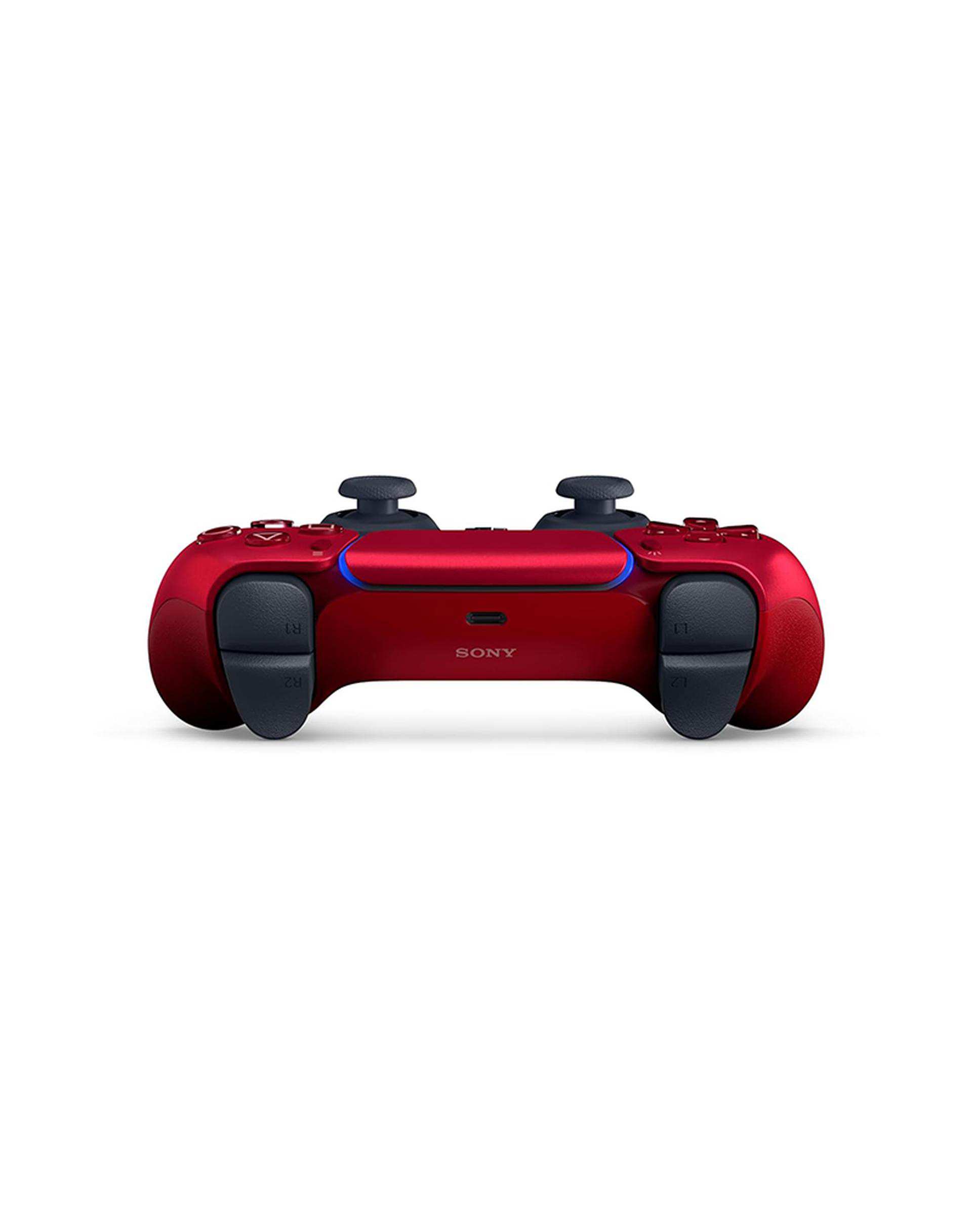 دسته PS5 قرمز متالیک مدل DualSense Volcanic Red